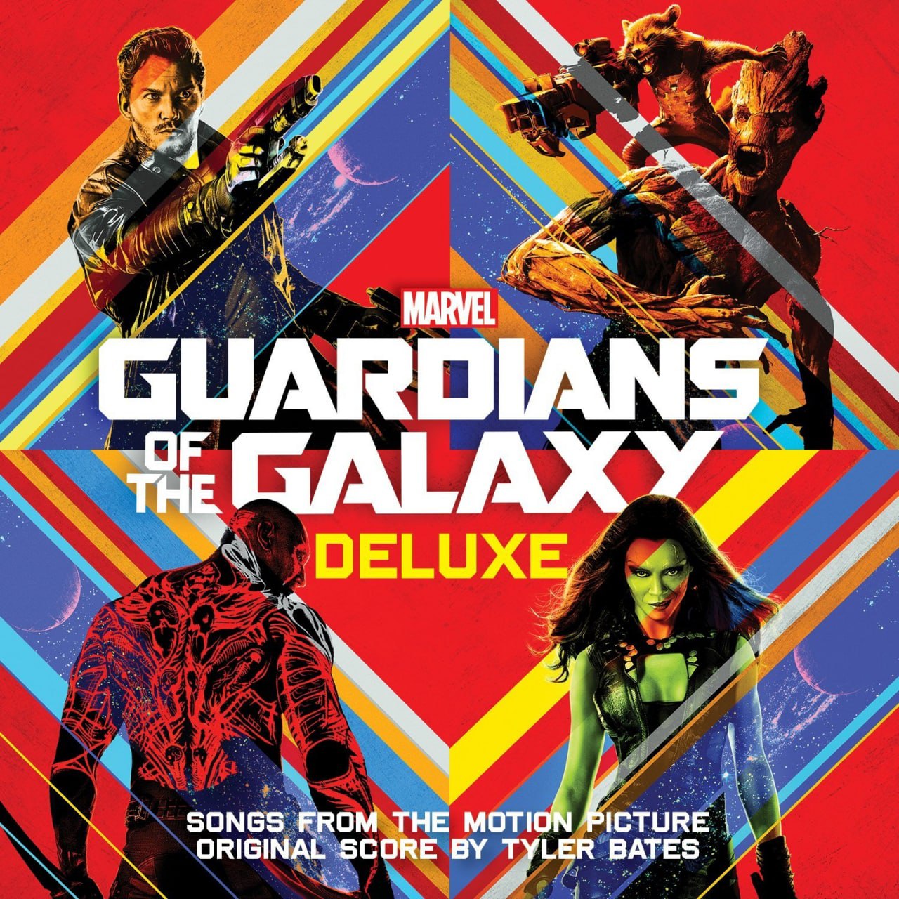 Portada ampliada de GUARDIANS OF THE GALAXY DELUXE