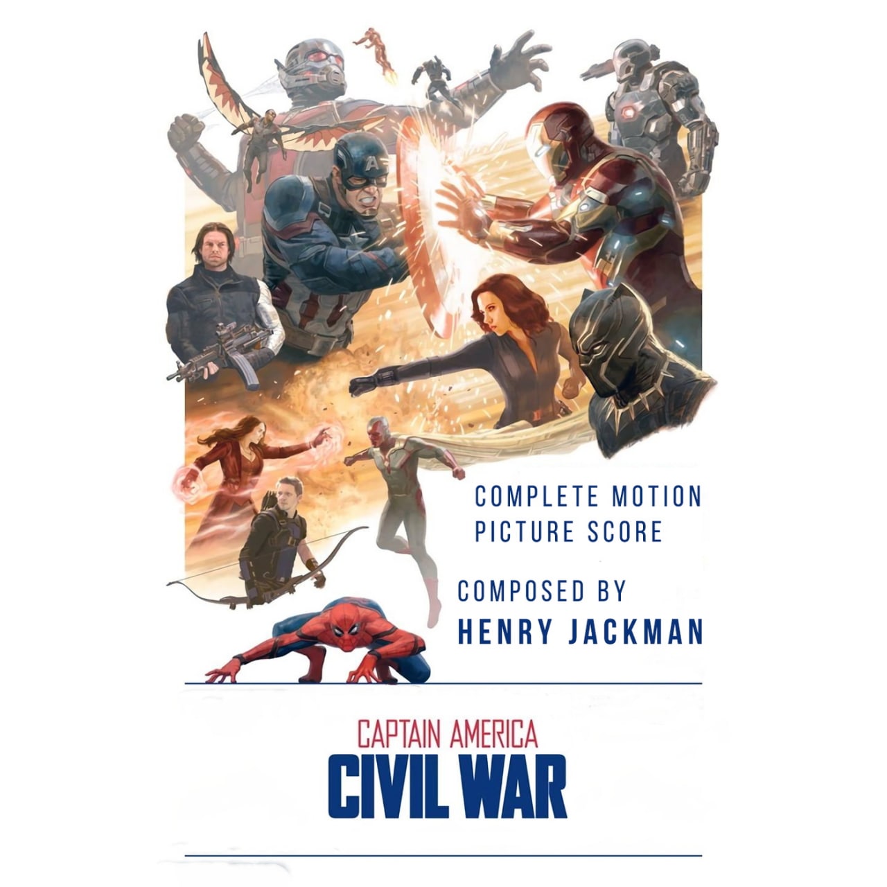 Portada ampliada de Captain America: Civil War