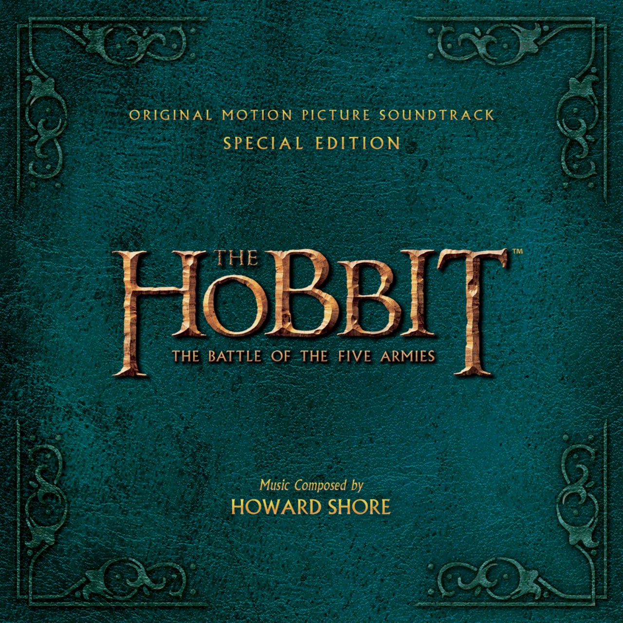 Portada ampliada de THE HOBBIT THE BATTLE OF THE FIVE ARMIES