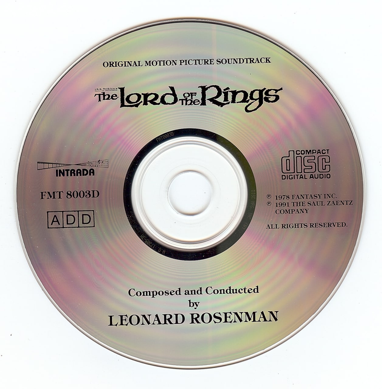 Portada ampliada de The Lord of the Rings
