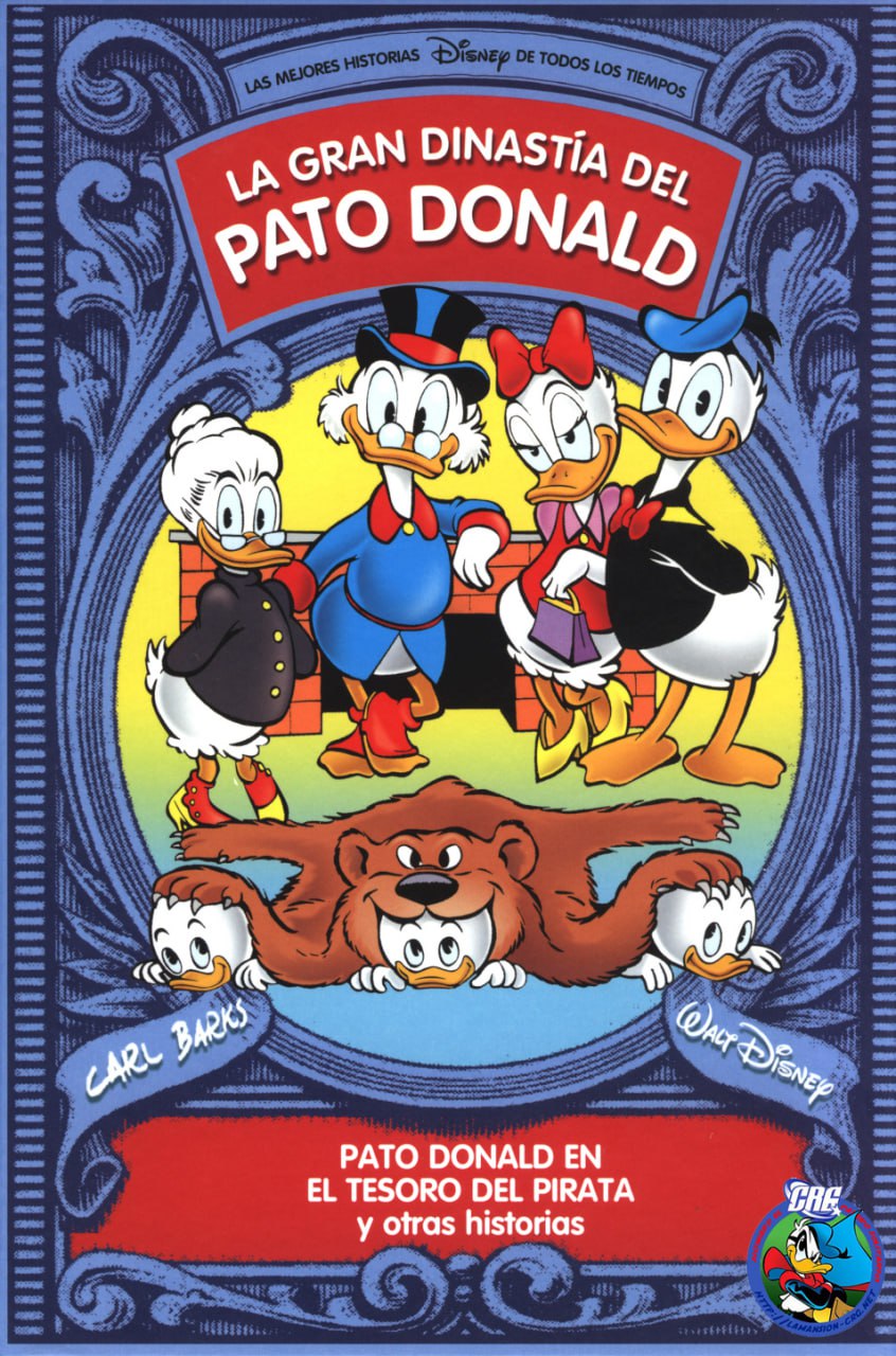 Portada ampliada de LA GRAN DINASTÍA DEL PATO DONALD