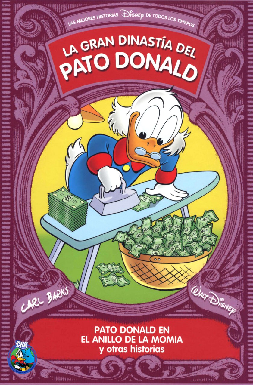 Portada ampliada de LA GRAN DINASTÍA DEL PATO DONALD