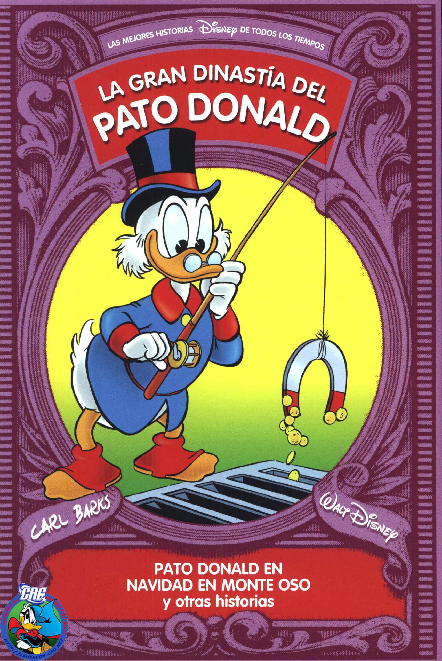 Portada ampliada de LA GRAN DINASTÍA DEL PATO DONALD