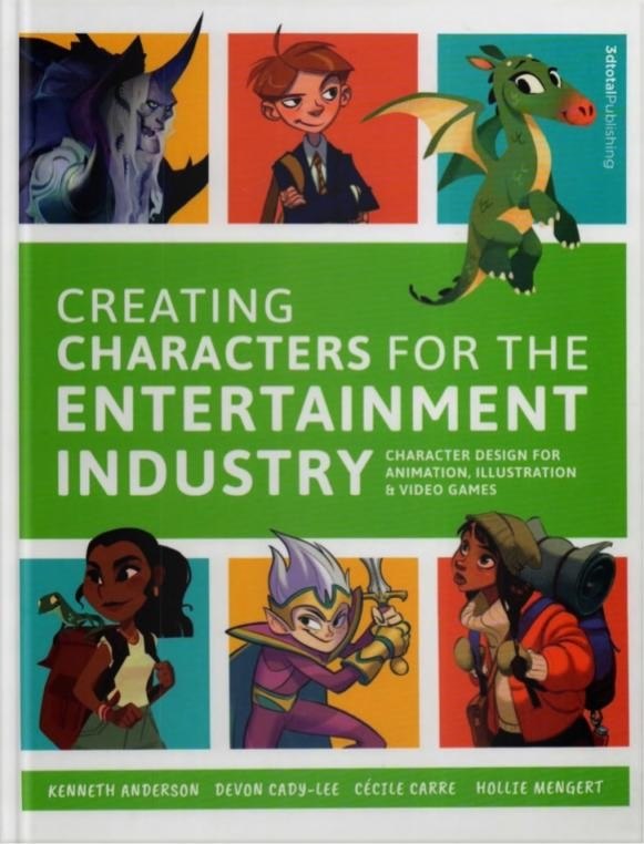Portada ampliada de Creating Characters for the Entertainment Industry