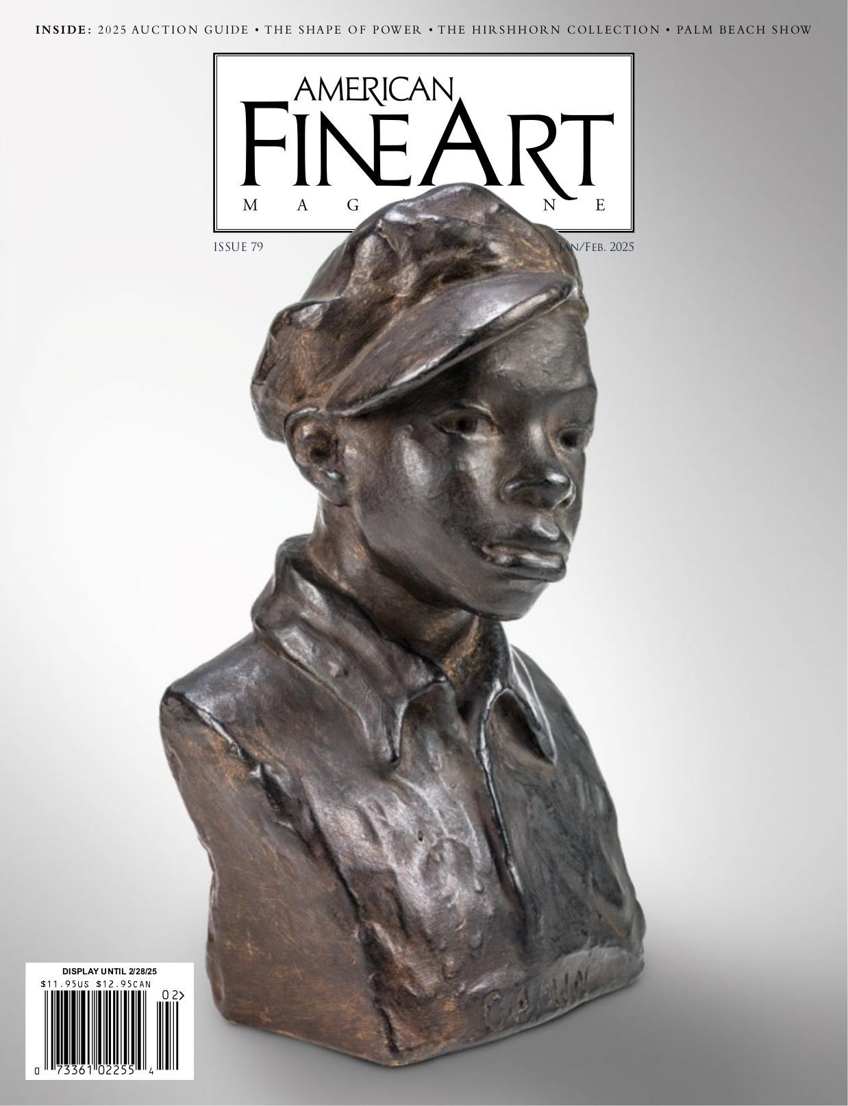 Portada ampliada de AMERICAN FINE ART MAGAZINE