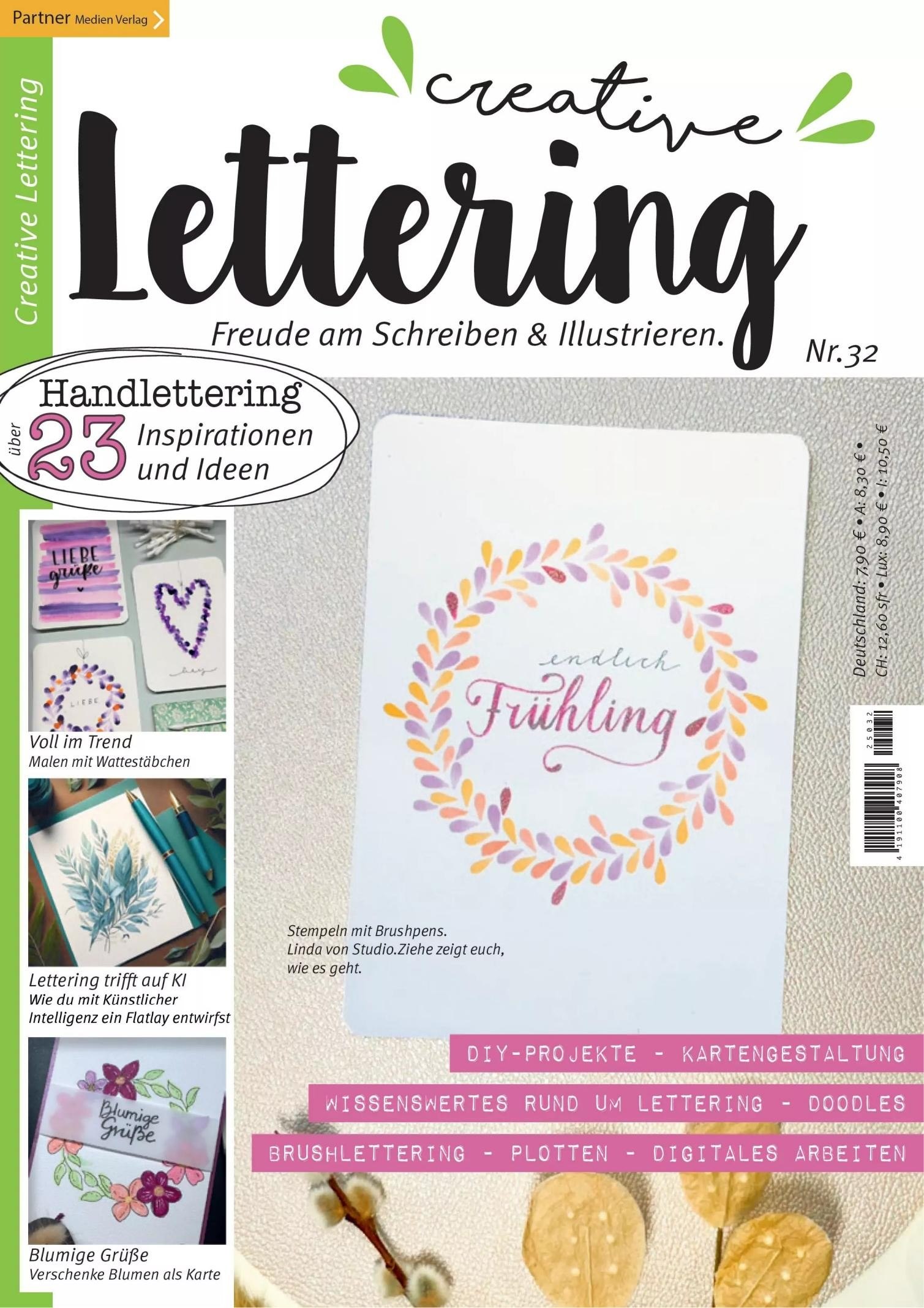 Portada ampliada de creative Lettering