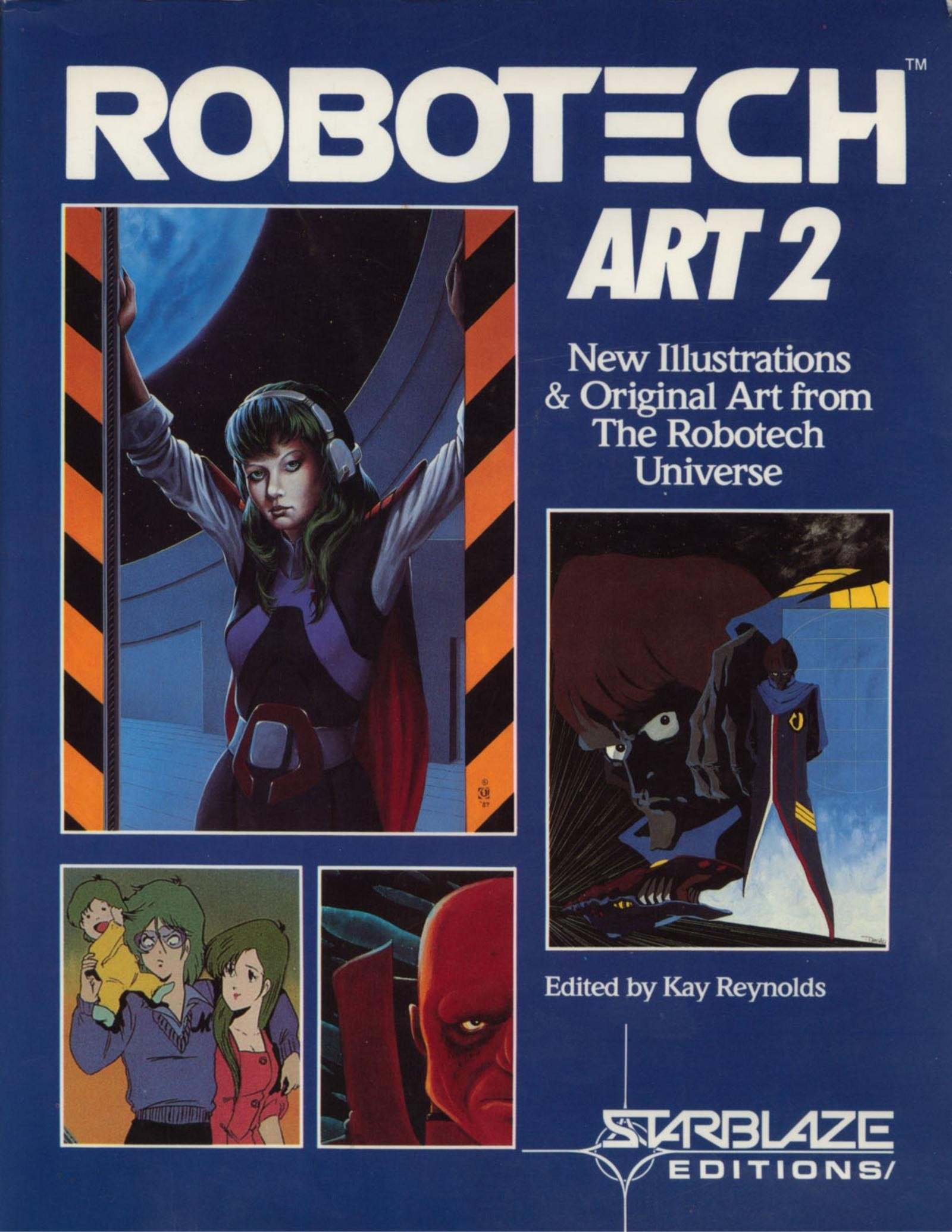 Portada ampliada de ROBOTECH ART 2