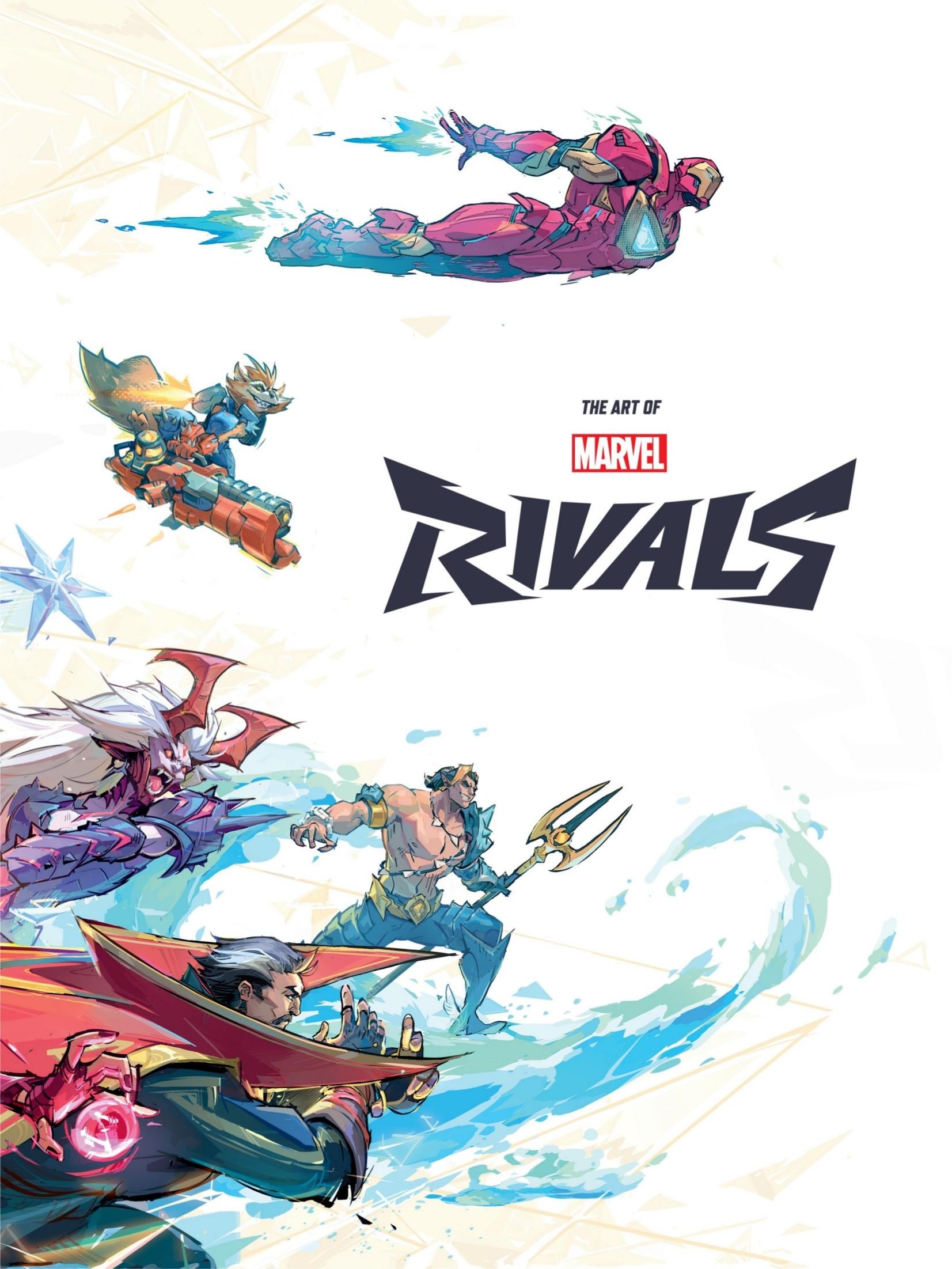Portada ampliada de The Art of Marvel Rivals