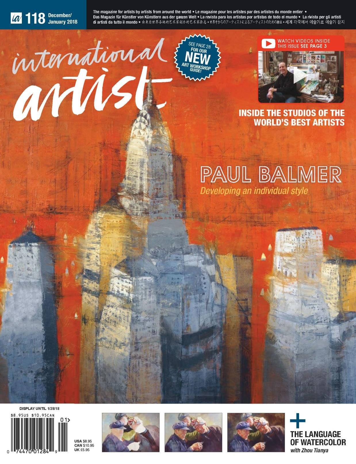 Portada ampliada de international artist