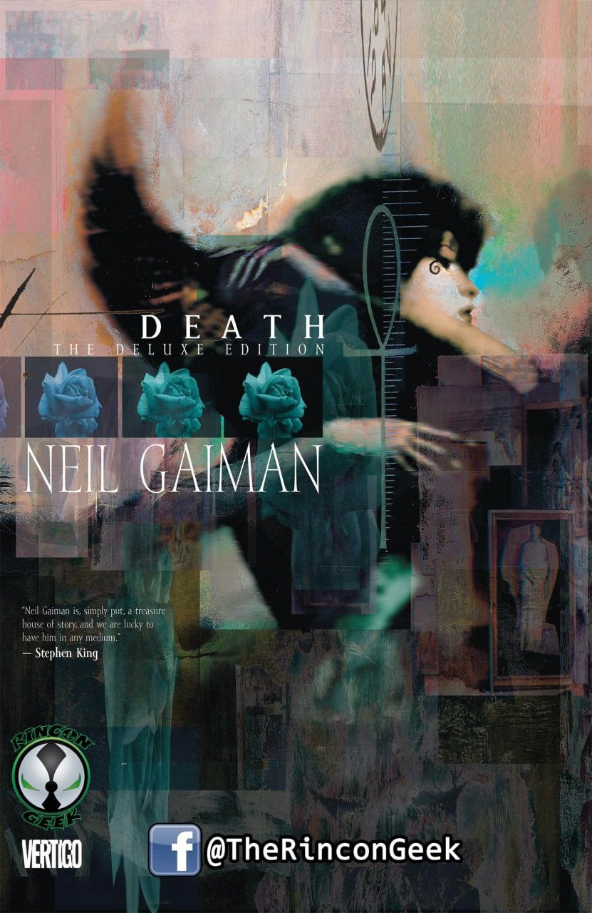 Portada ampliada de DEATH THE DELUXE EDITION