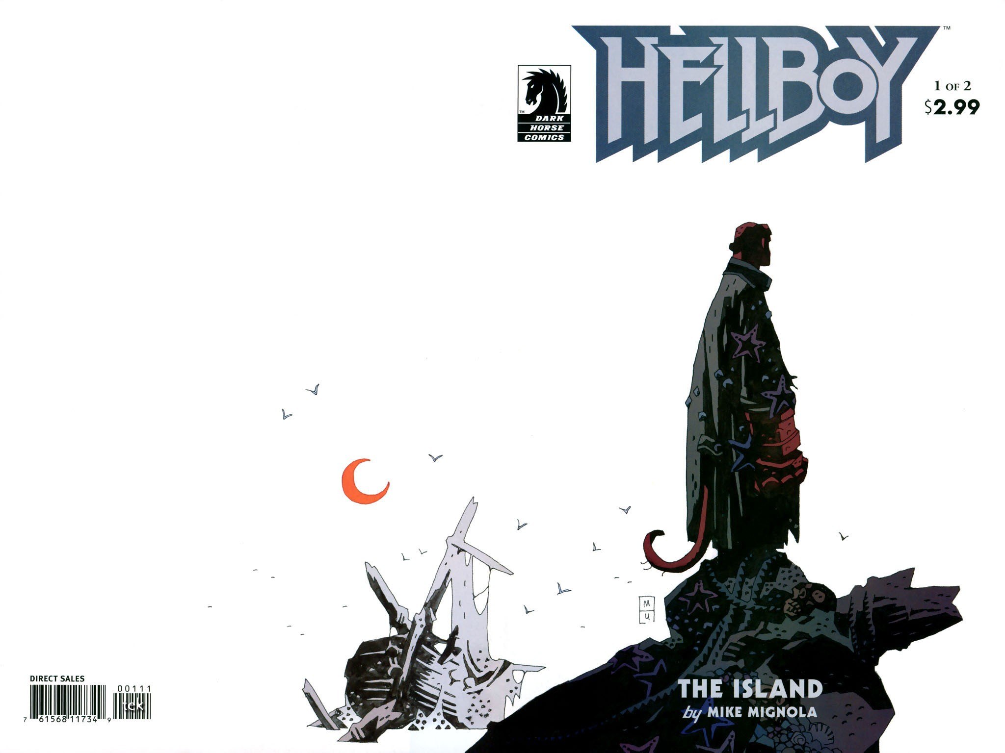Portada ampliada de HELLBOY