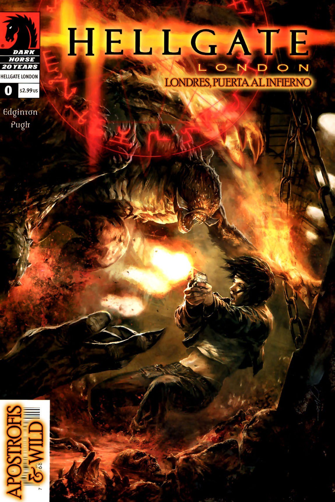 Portada ampliada de HELLGATE LONDON