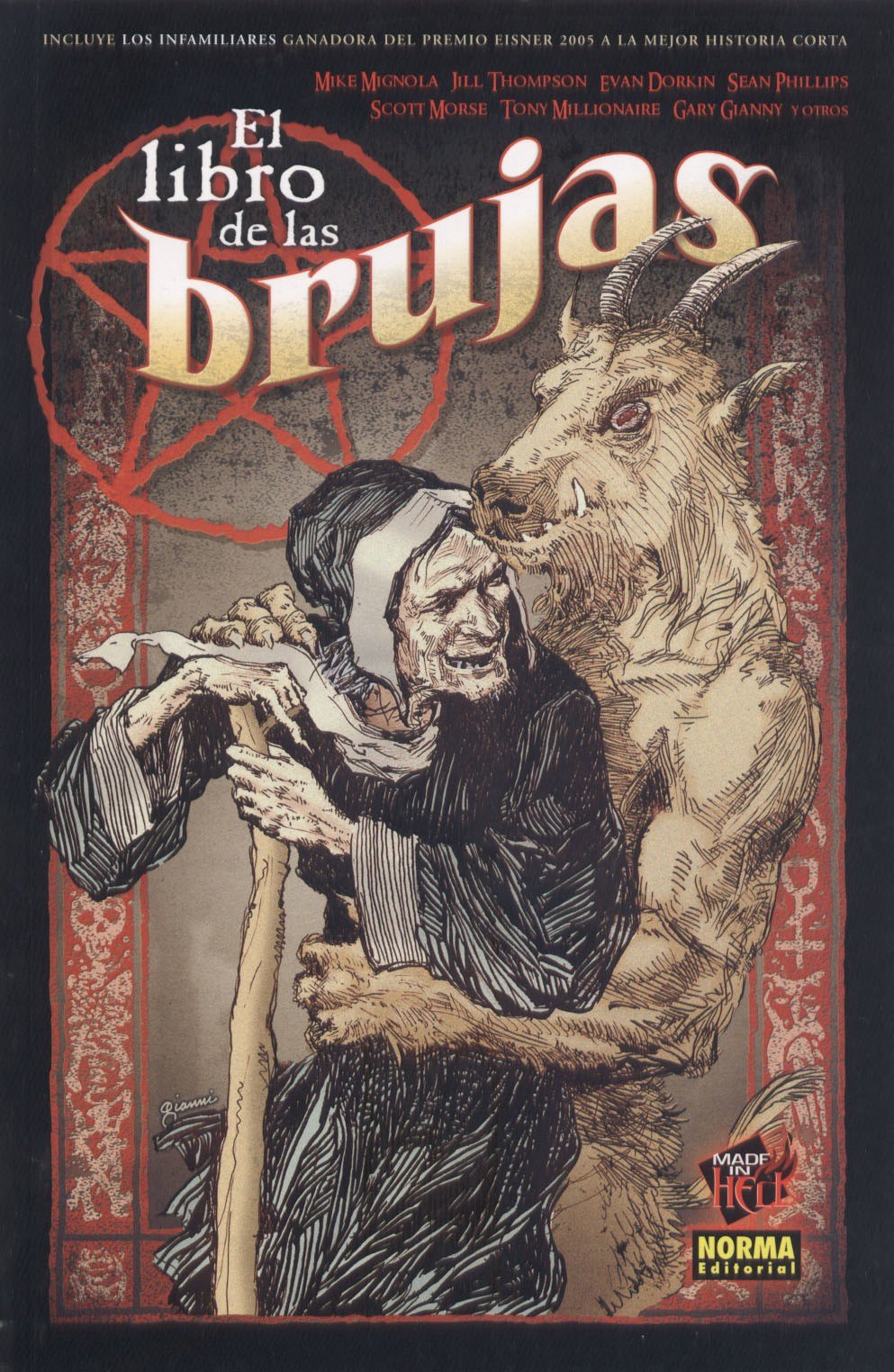 Portada ampliada de El libro de las brujas