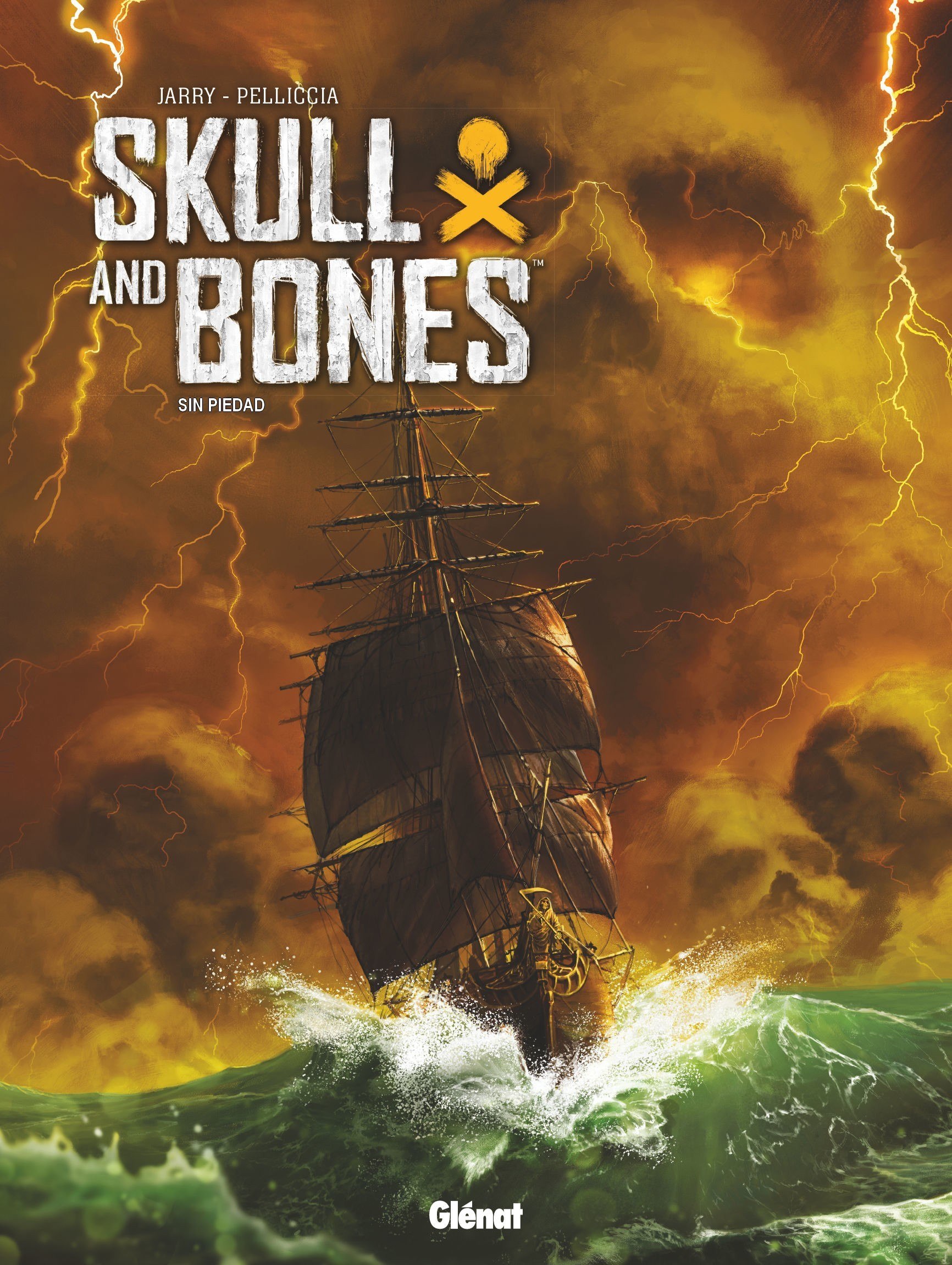 Portada ampliada de SKULL AND BONES