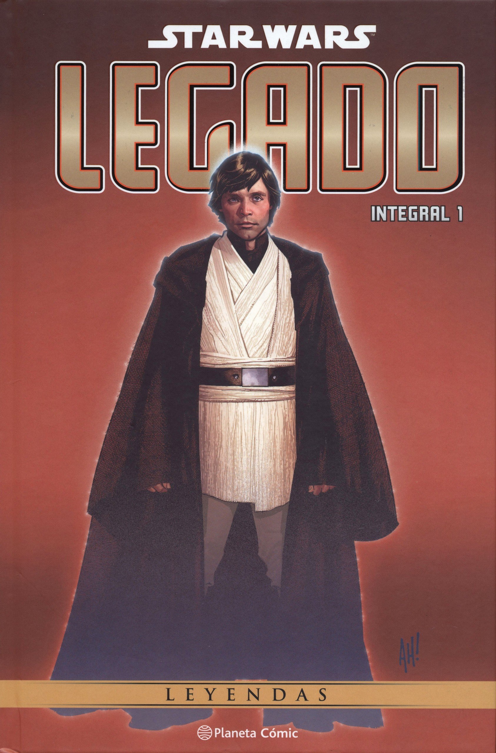 Portada ampliada de STAR WARS LEGADO INTEGRAL 1
