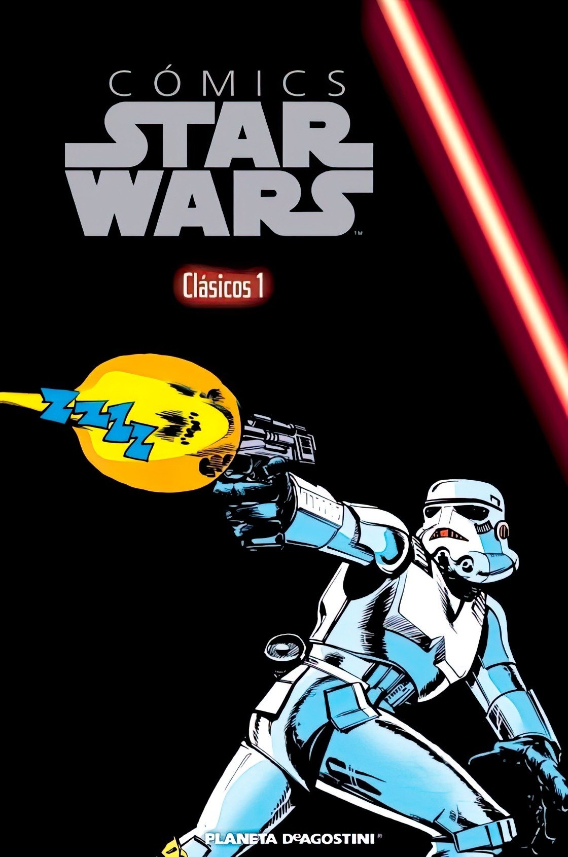 Portada ampliada de CÓMICS STAR WARS Clásicos