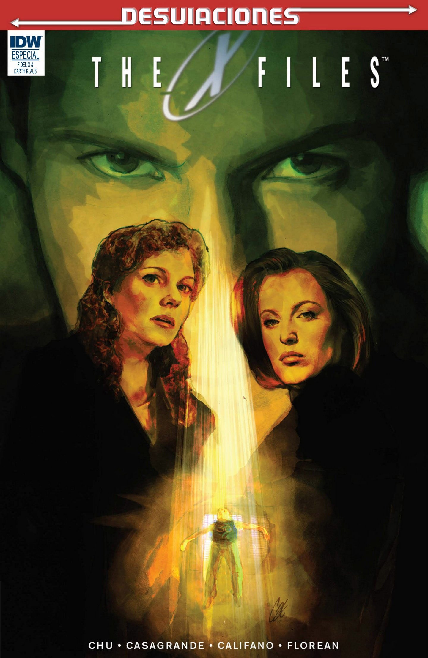 Portada ampliada de THE X FILES