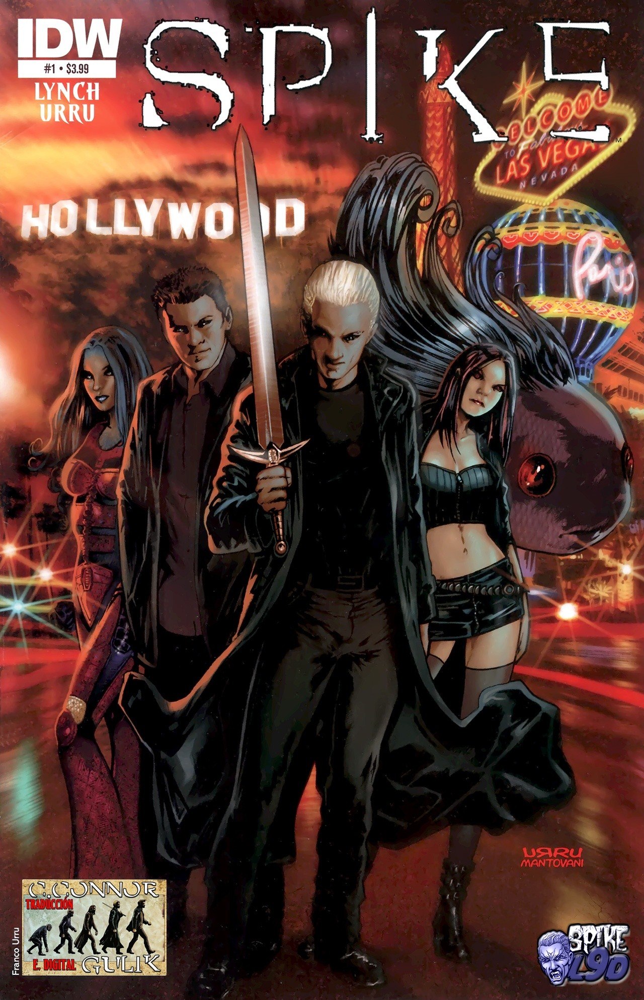 Portada ampliada de SPIKE