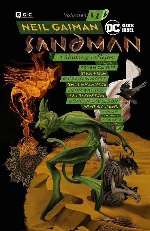 Portada ampliada de Sandman