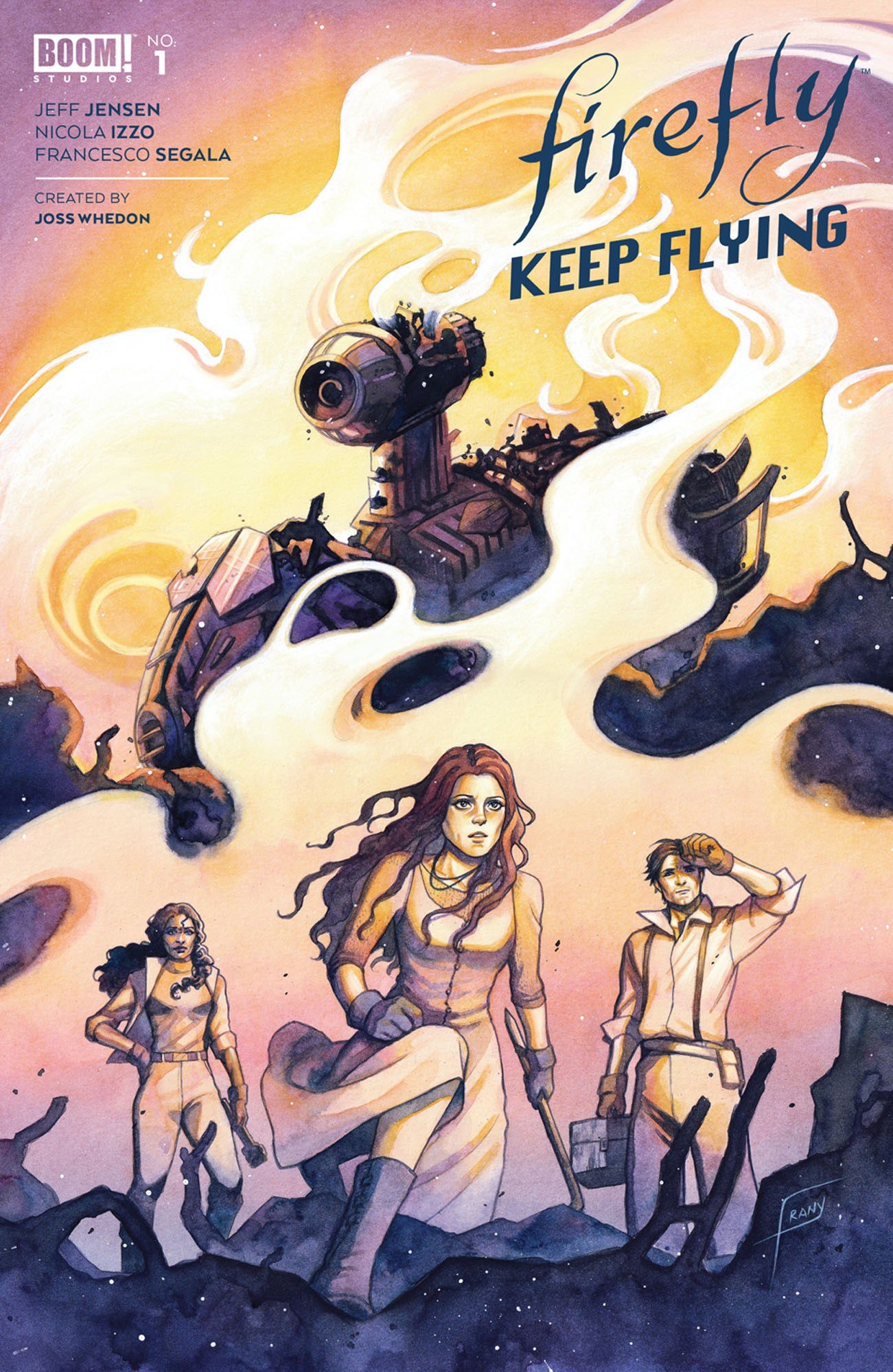 Portada ampliada de firefly KEEP FLYING