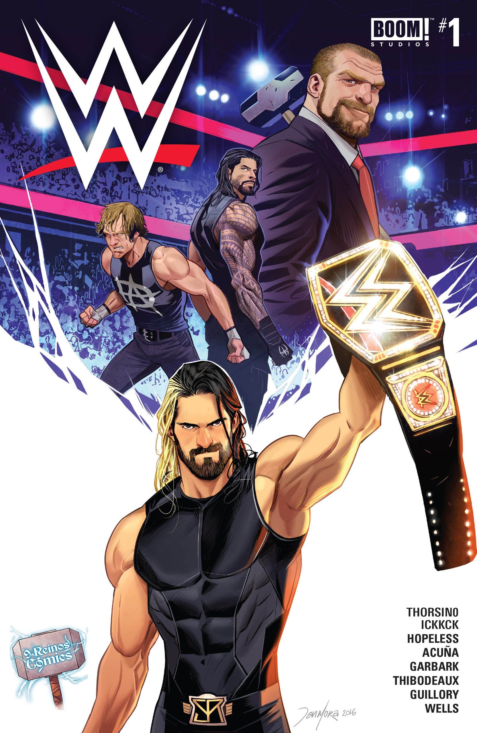 Portada ampliada de WWE