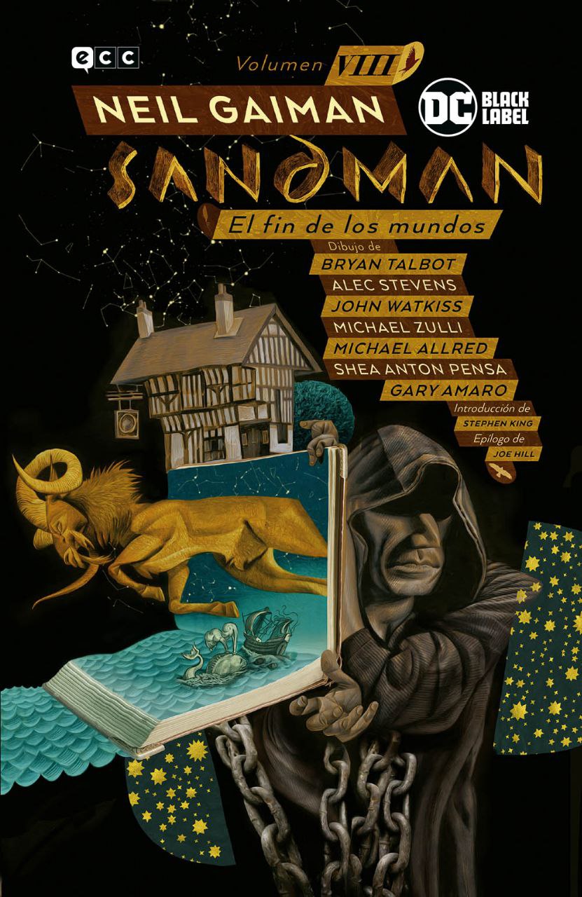 Portada ampliada de SANDMAN El fin de los mundos