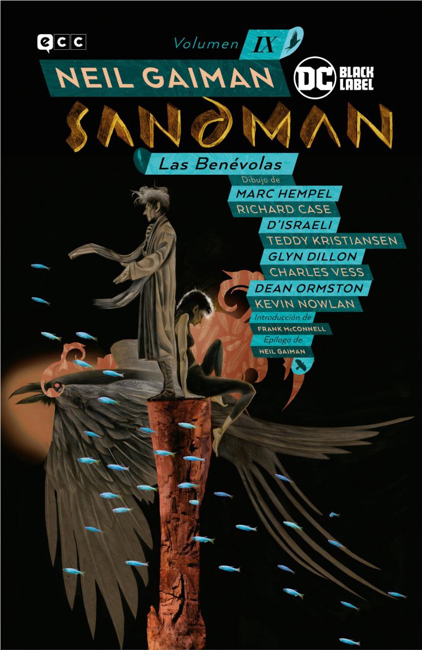 Portada ampliada de The Sandman: Las Benévolas