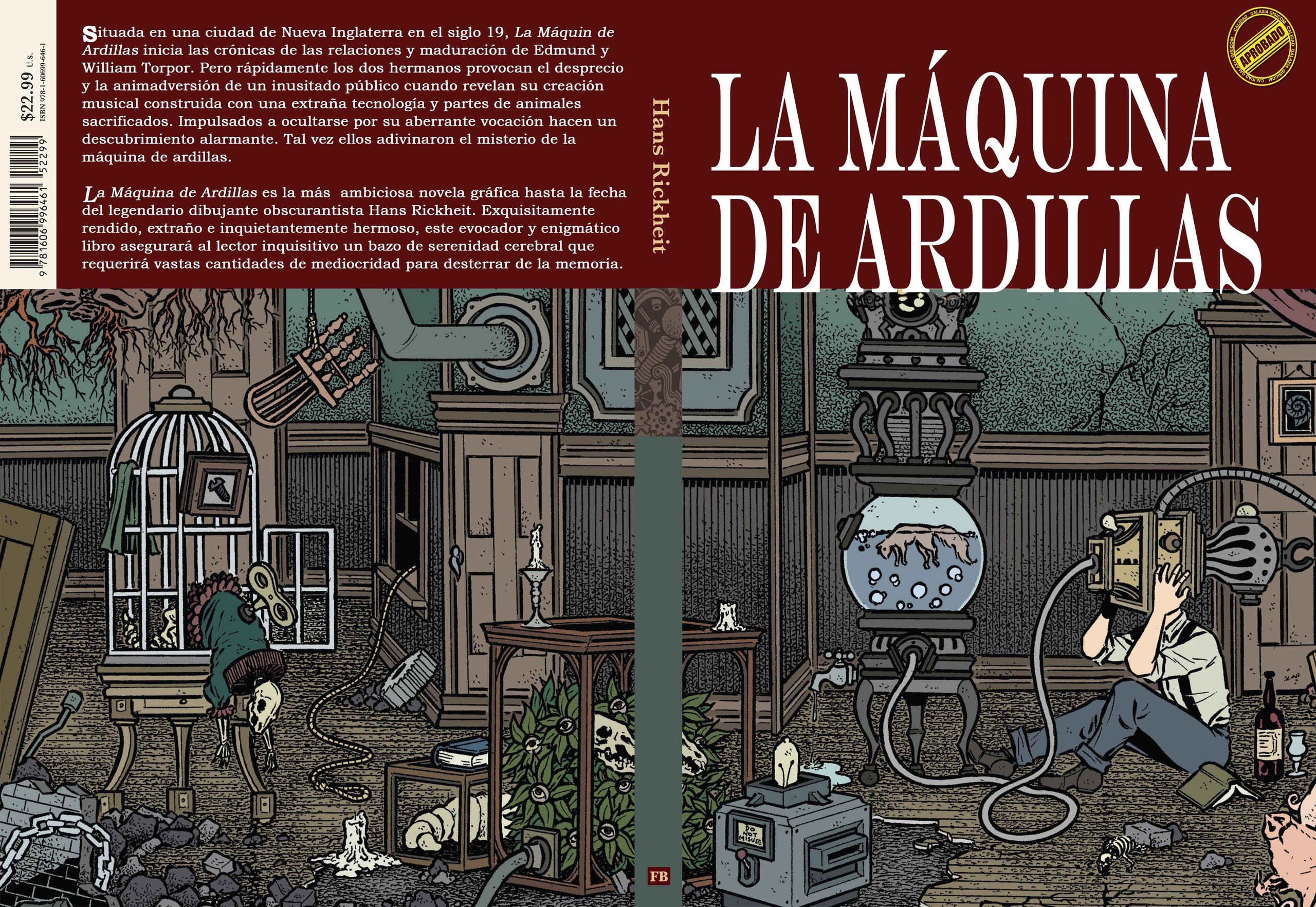 Portada ampliada de LA MÁQUINA DE ARDILLAS