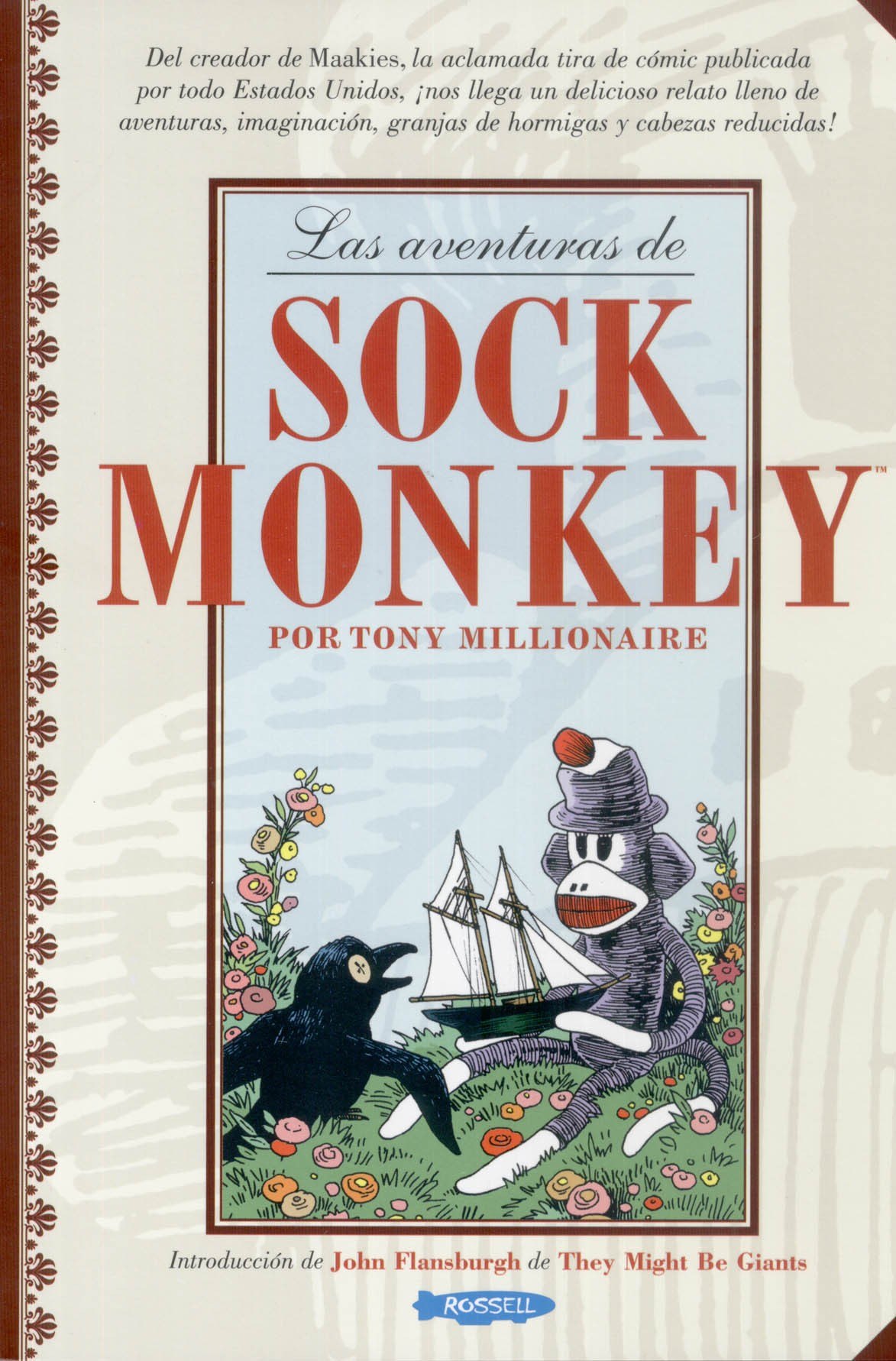 Portada ampliada de Las aventuras de SOCK MONKEY