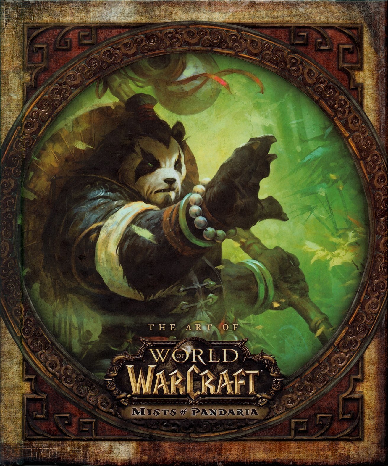 Portada ampliada de The Art of World of Warcraft: Mists of Pandaria