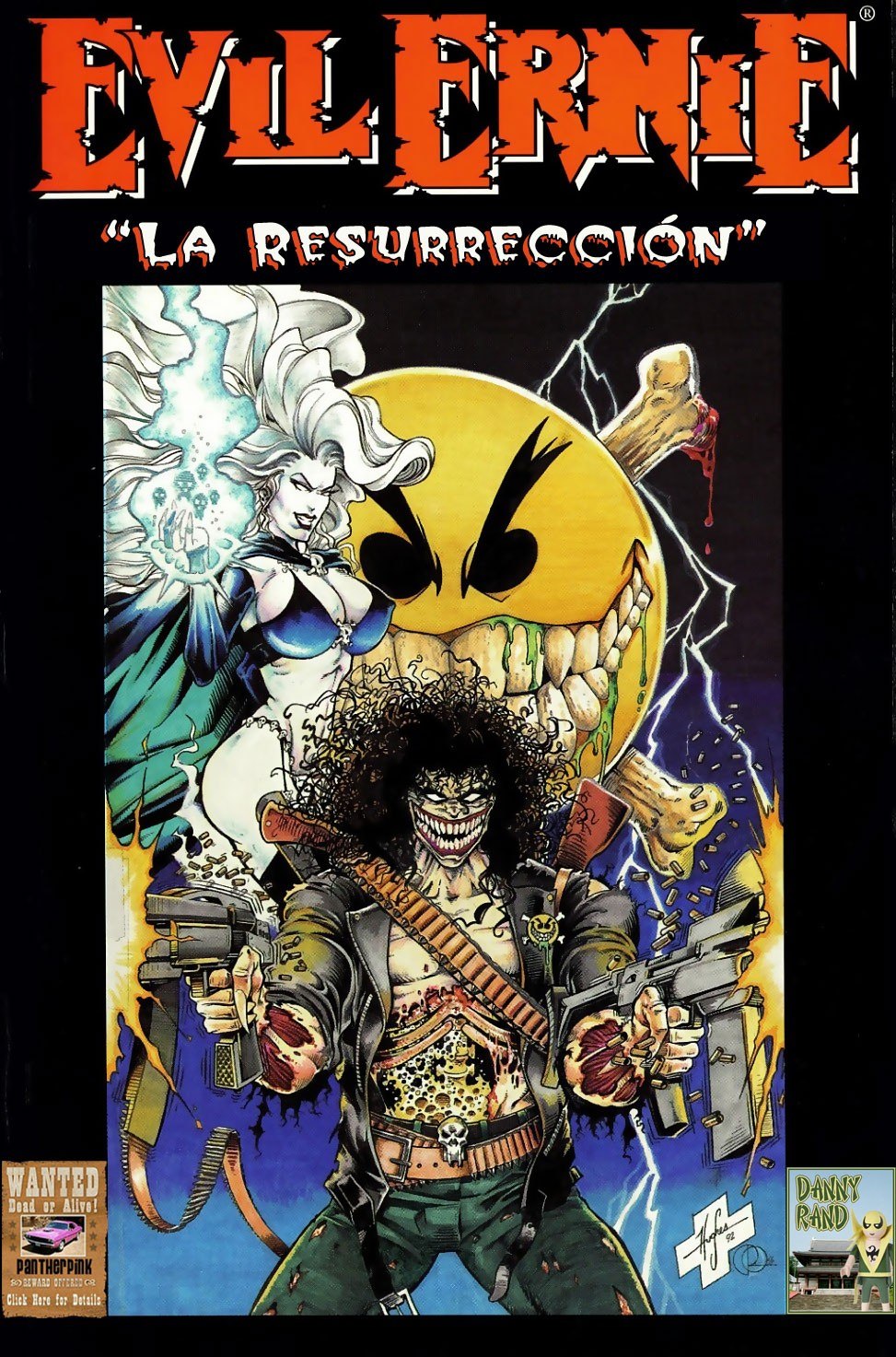 Portada ampliada de EVIL ERNIE