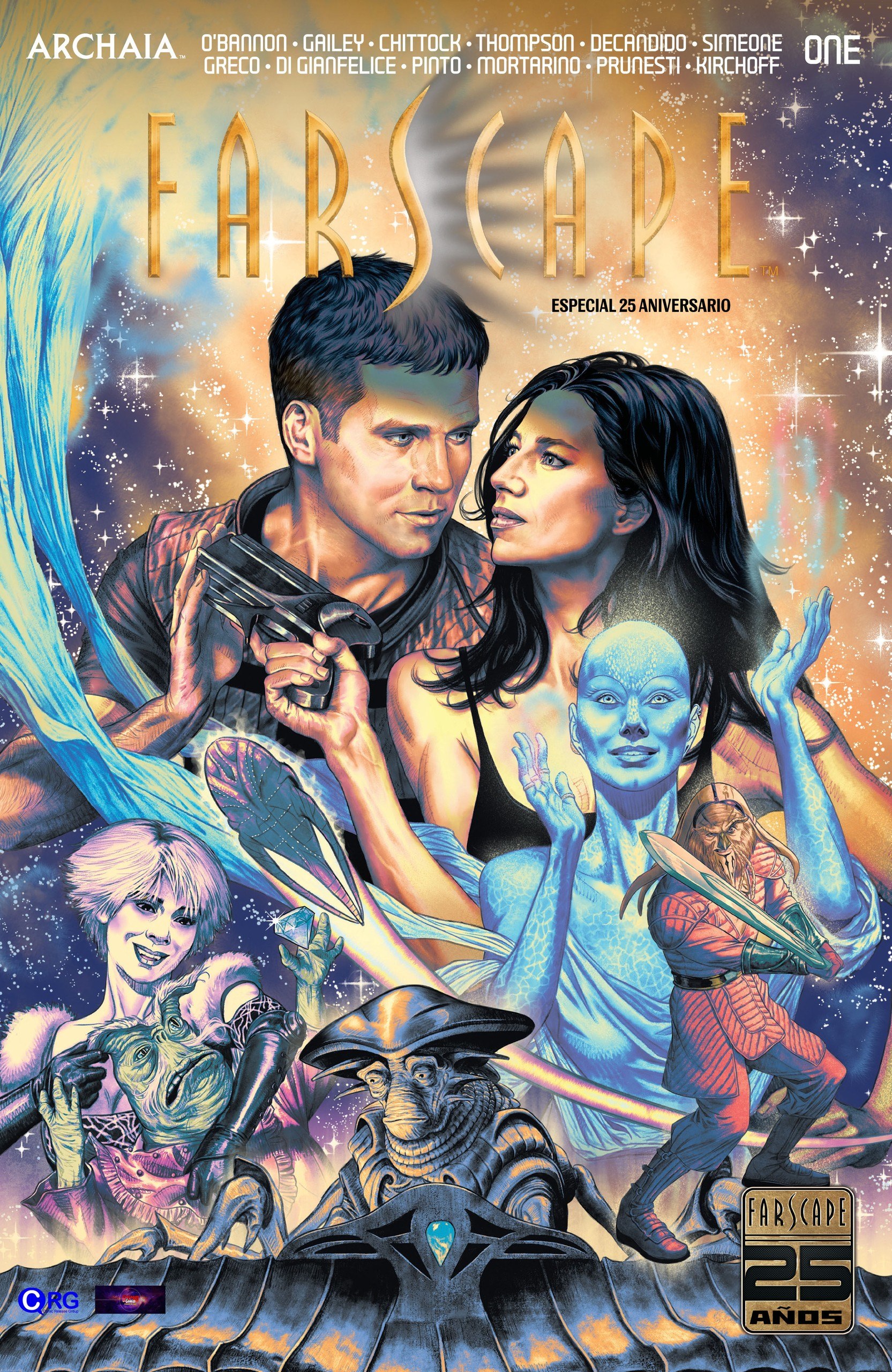 Portada ampliada de FARSCAPE