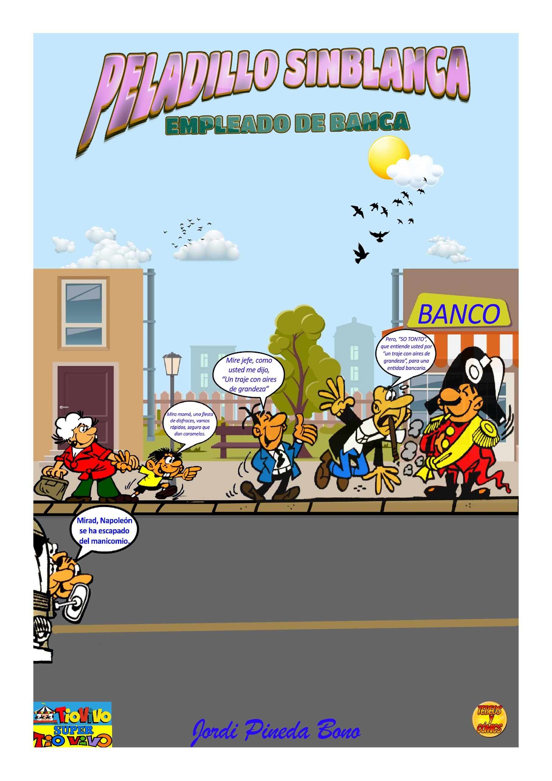 Portada ampliada de PELADILLO SINBLANCA EMPLEADO DE BANCA