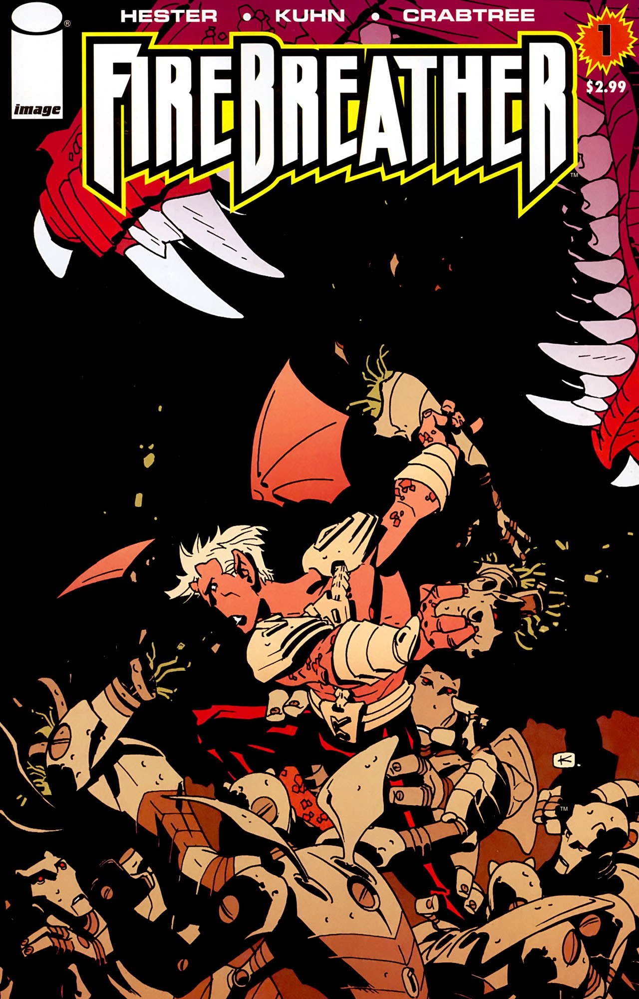 Portada ampliada de FIREBREATHER