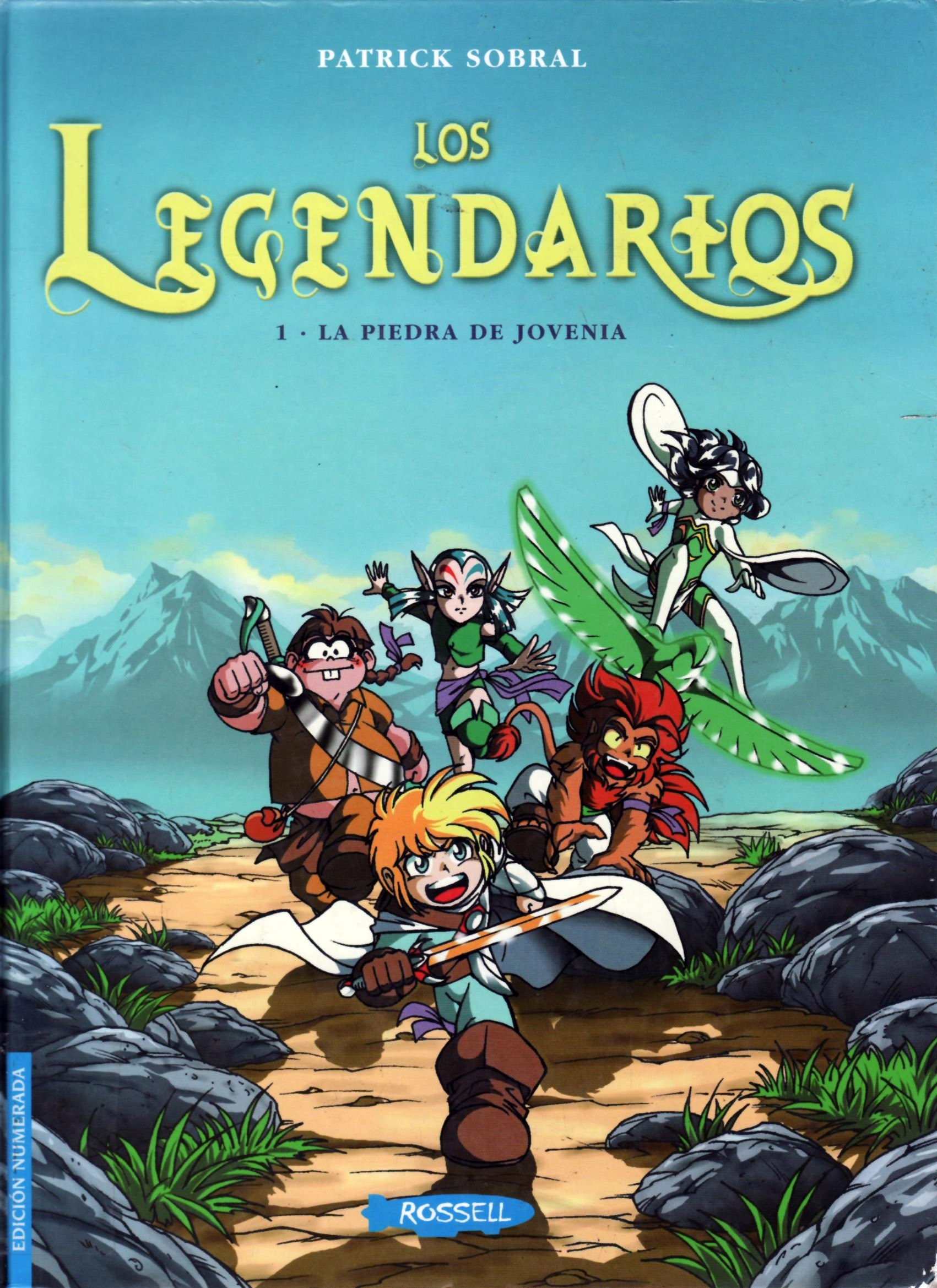 Portada ampliada de Los Legendarios