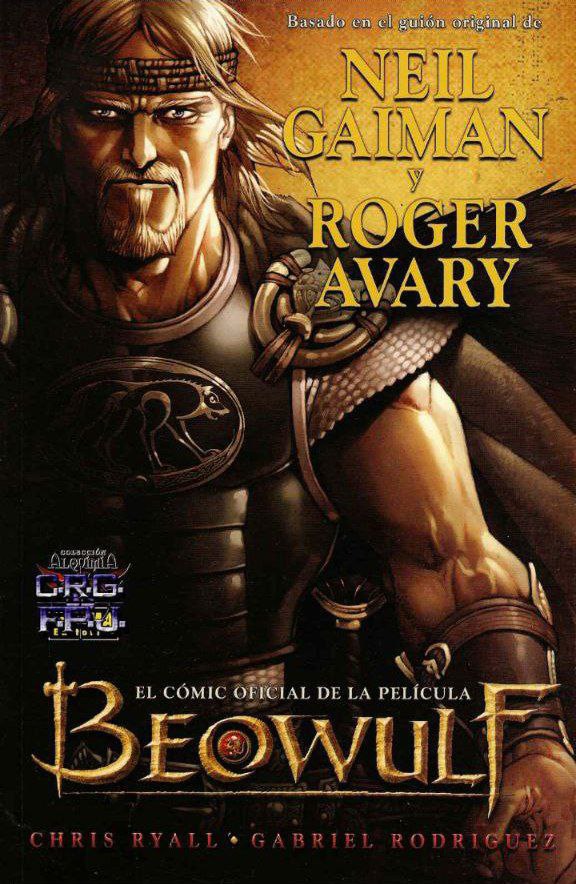 Portada ampliada de Beowulf