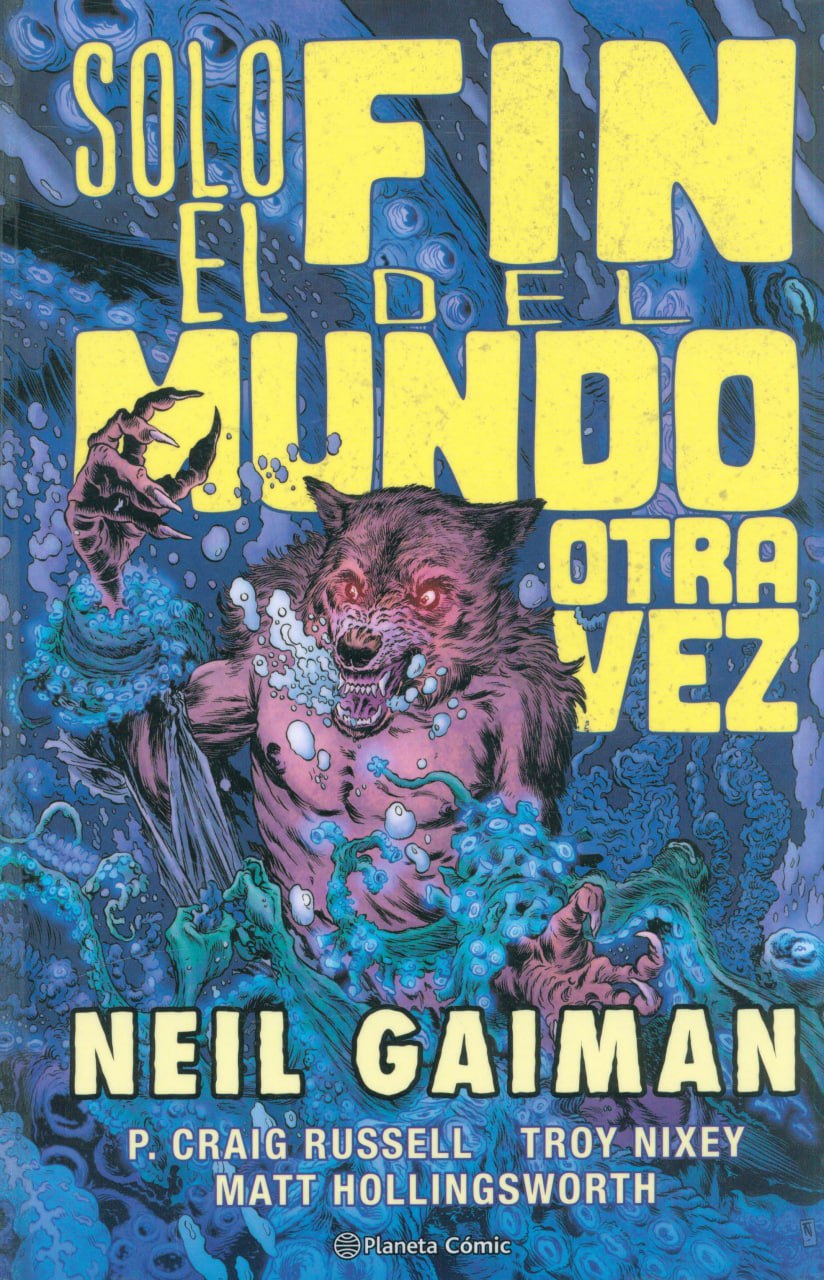 Portada ampliada de SOLO EL FIN DEL MUNDO OTRA VEZ