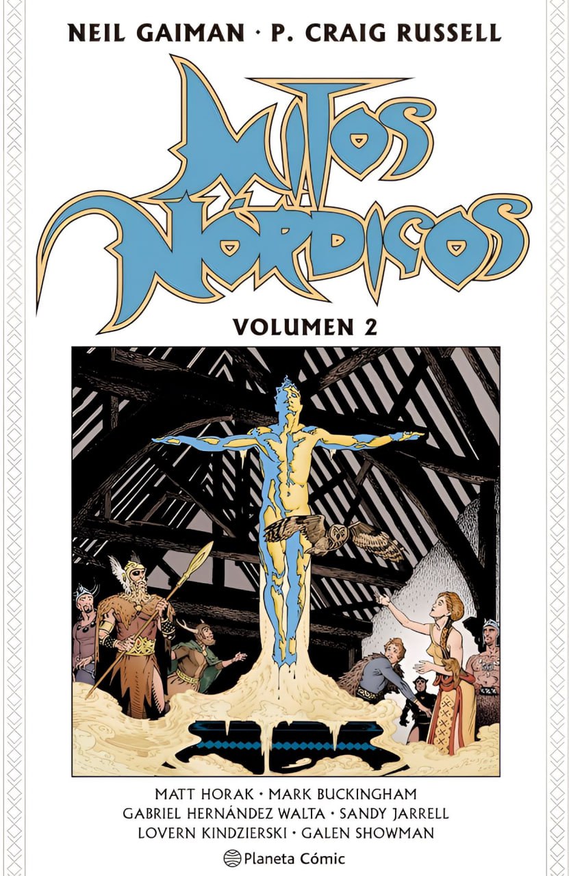 Portada ampliada de Mitos Nordicos