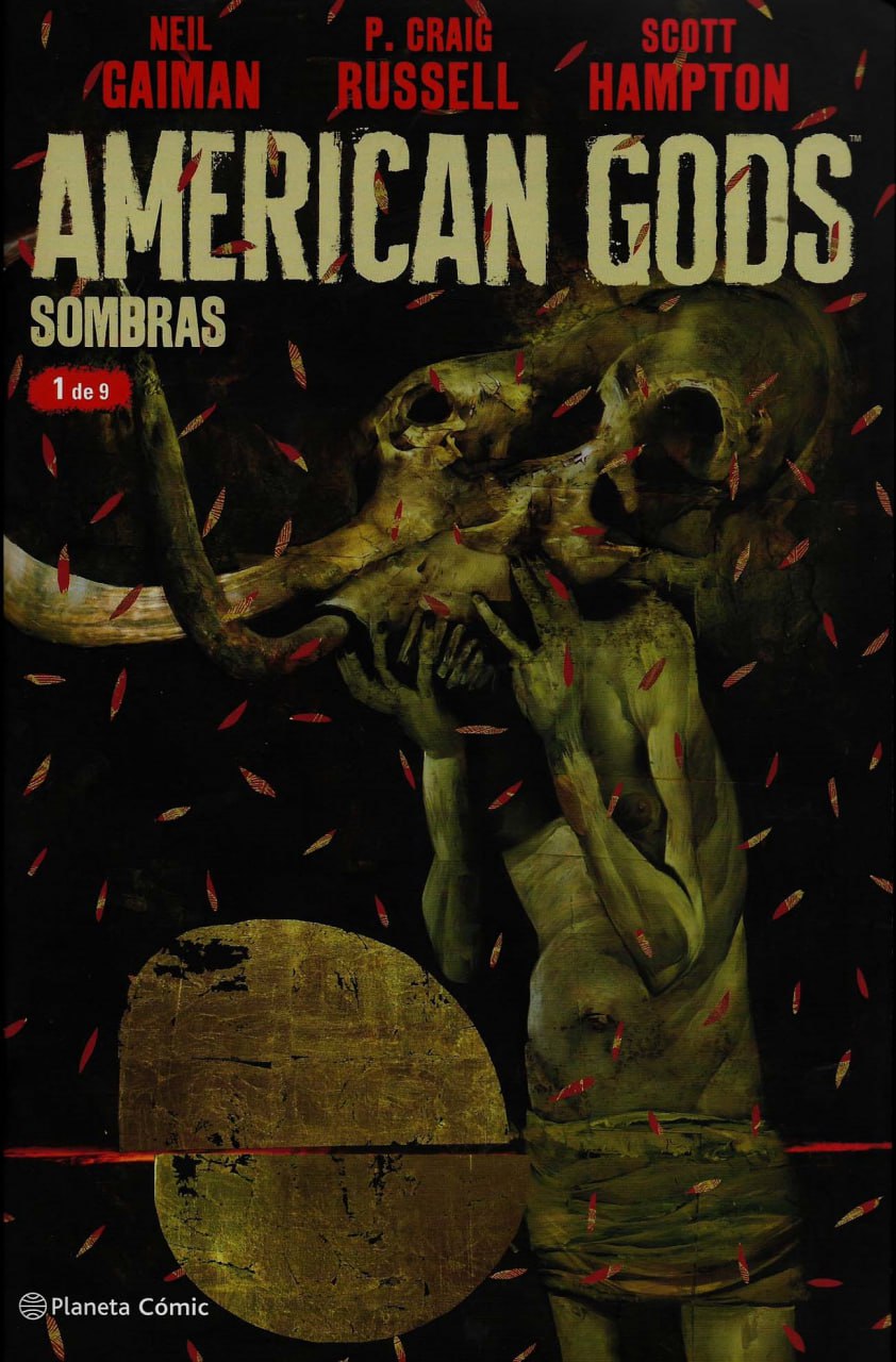 Portada ampliada de American Gods Sombras