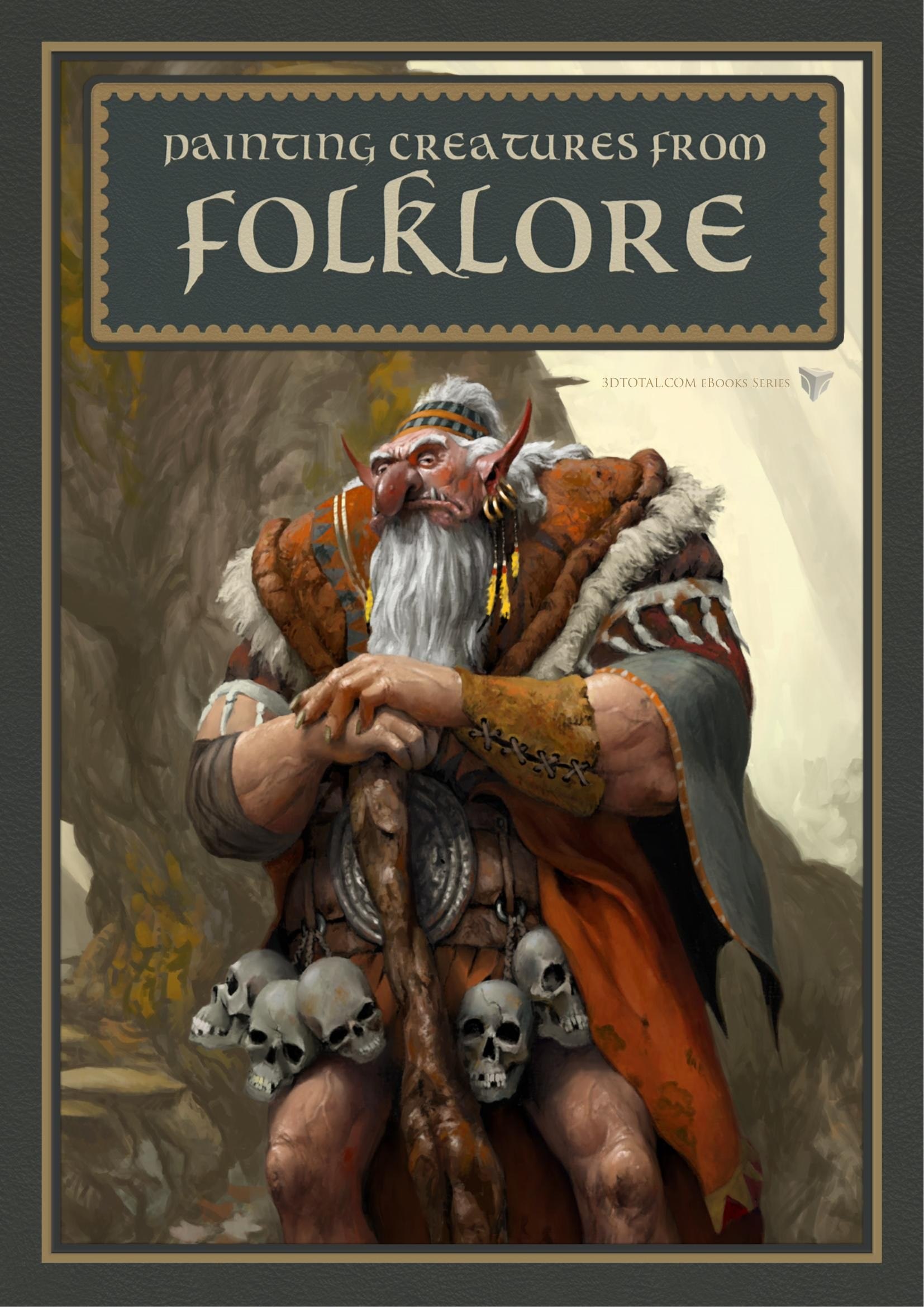 Portada ampliada de Painting Creatures from Folklore