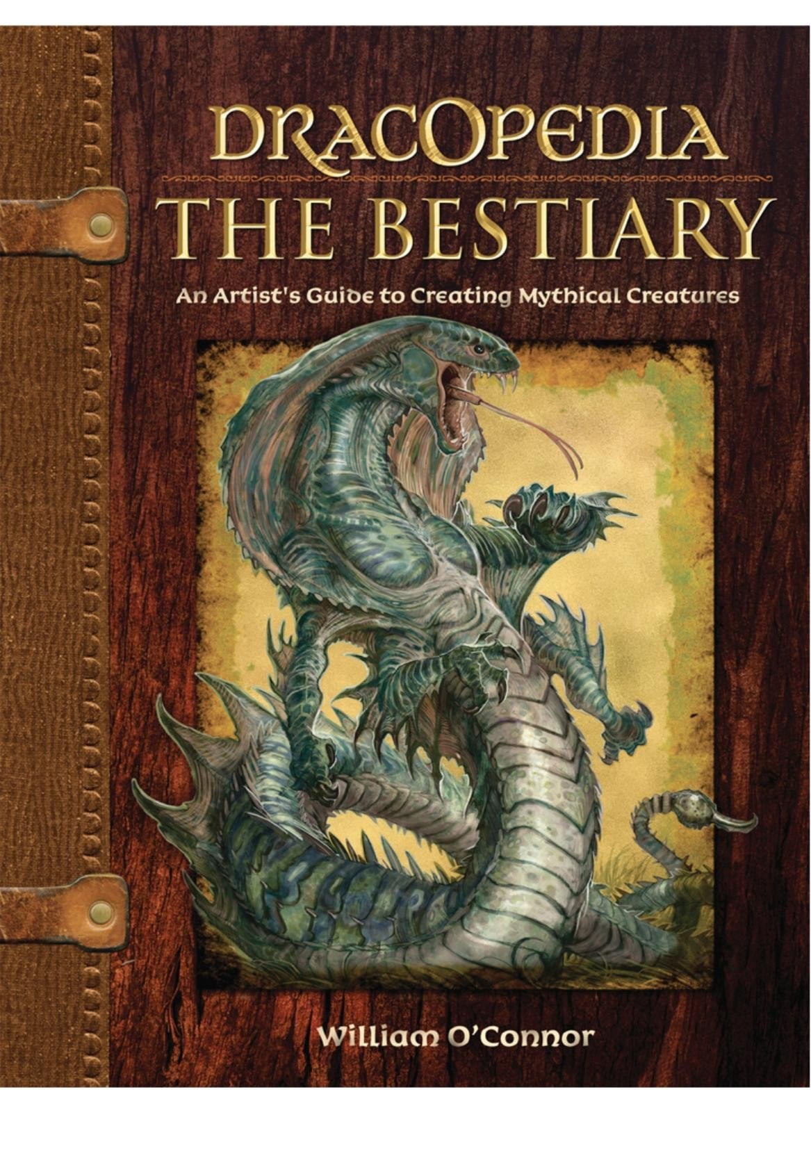 Portada ampliada de DRACOPEDEIA THE BESTIARY