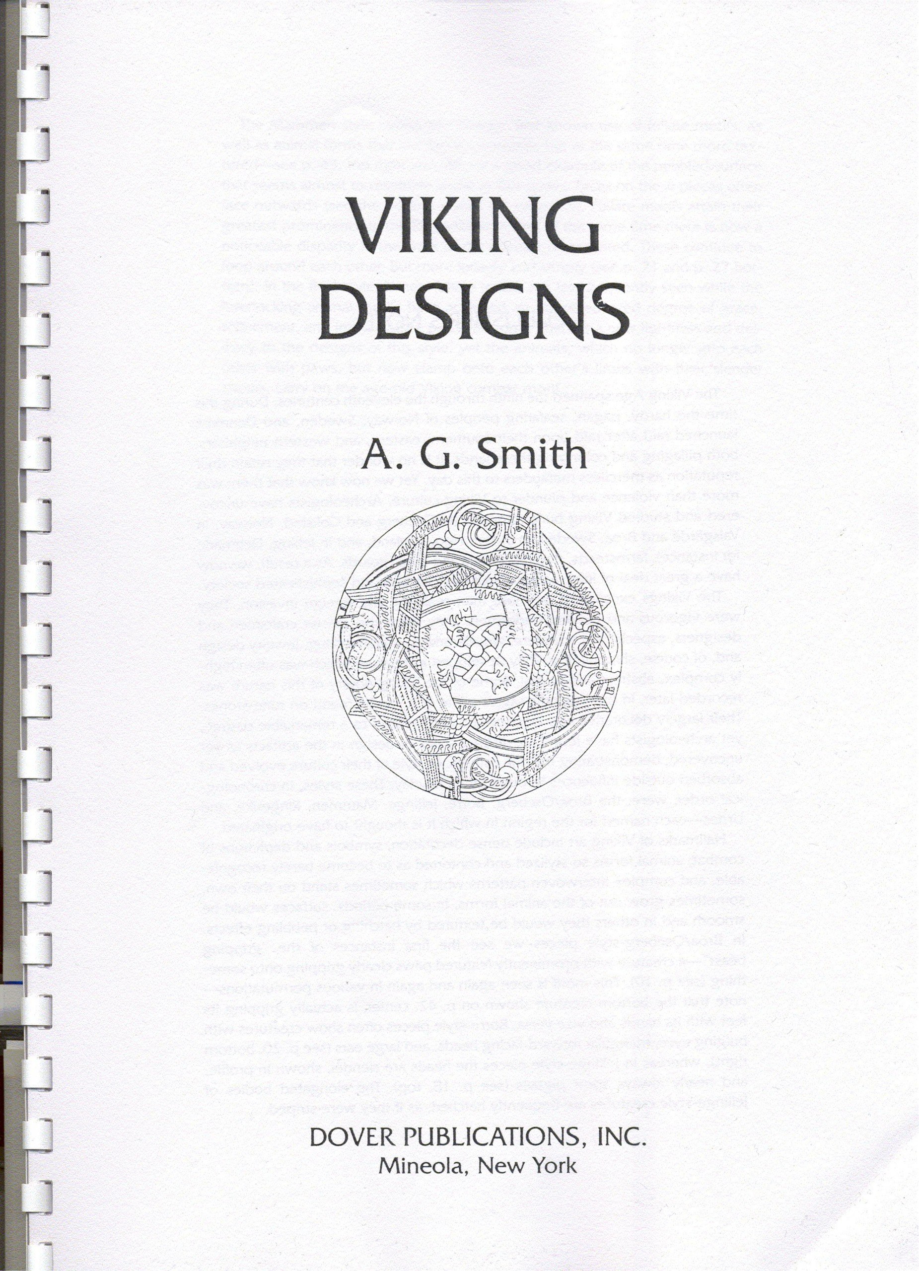 Portada ampliada de VIKING DESIGNS