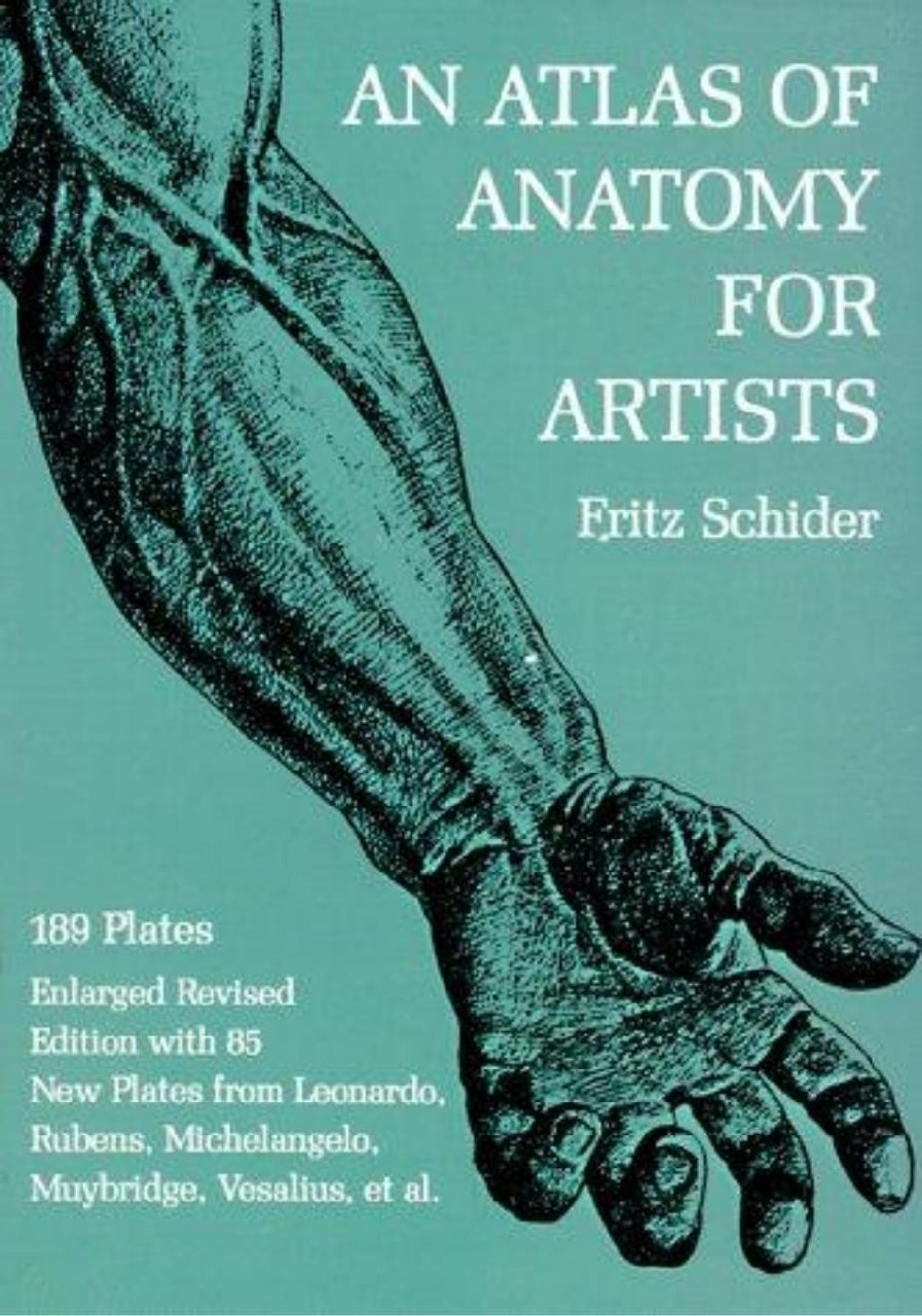 Portada ampliada de AN ATLAS OF ANATOMY FOR ARTISTS