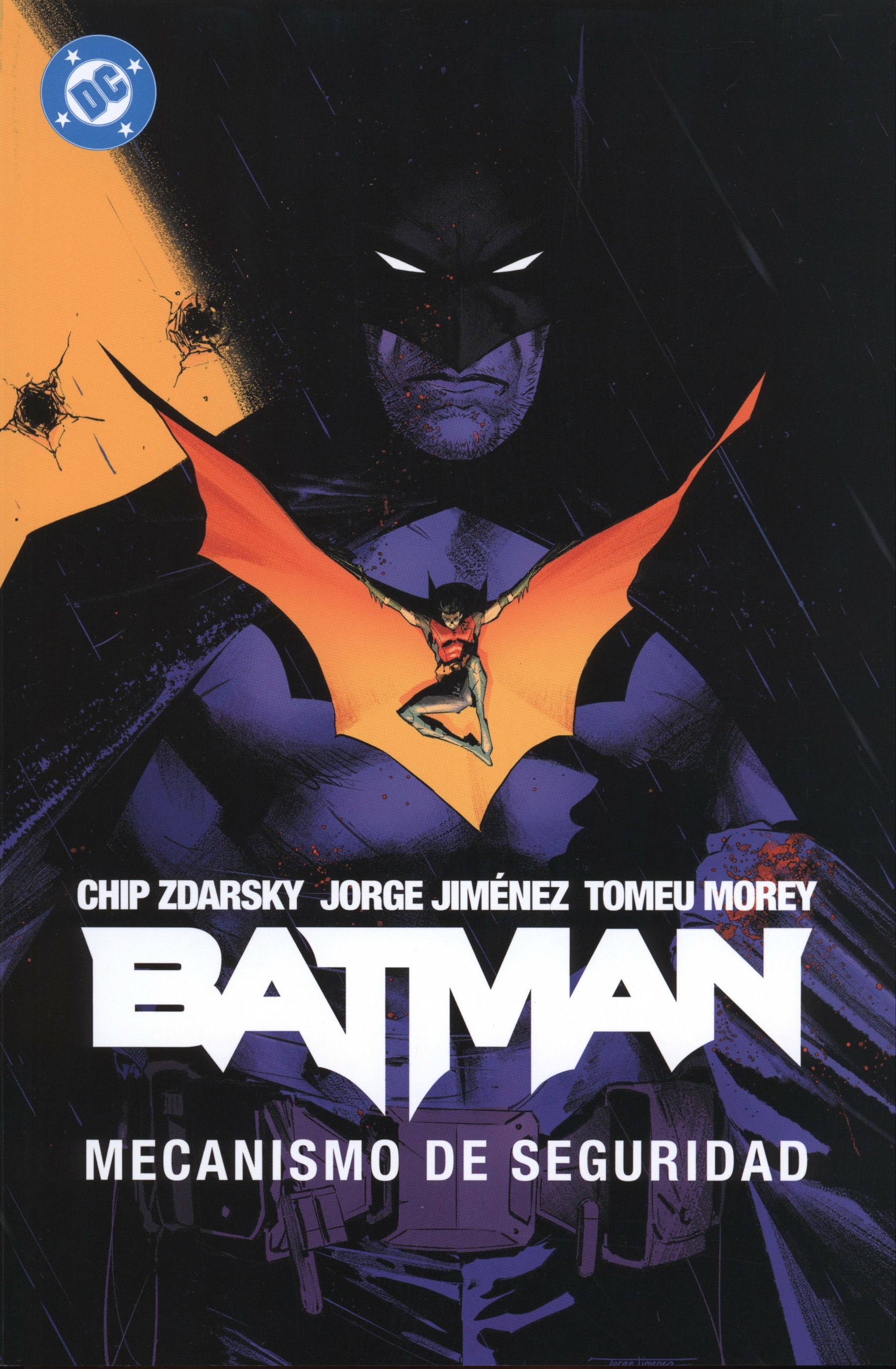 Portada ampliada de BATMAN MECANISMO DE SEGURIDAD