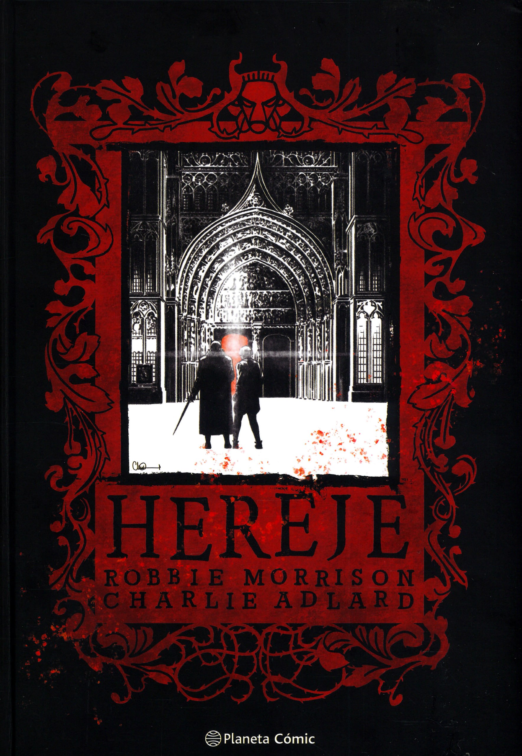 Portada ampliada de HEREJE
