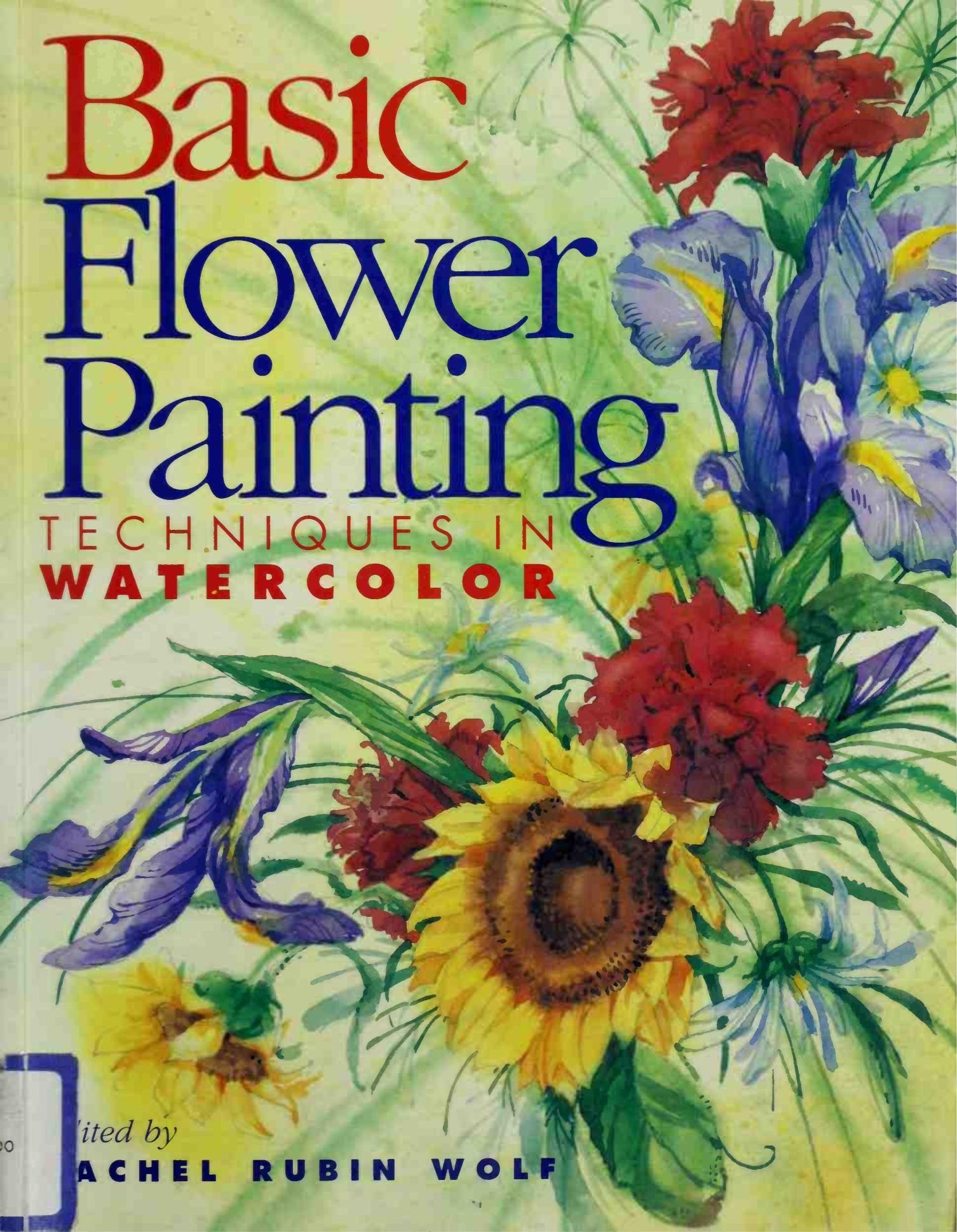 Portada ampliada de Basic Flower Painting