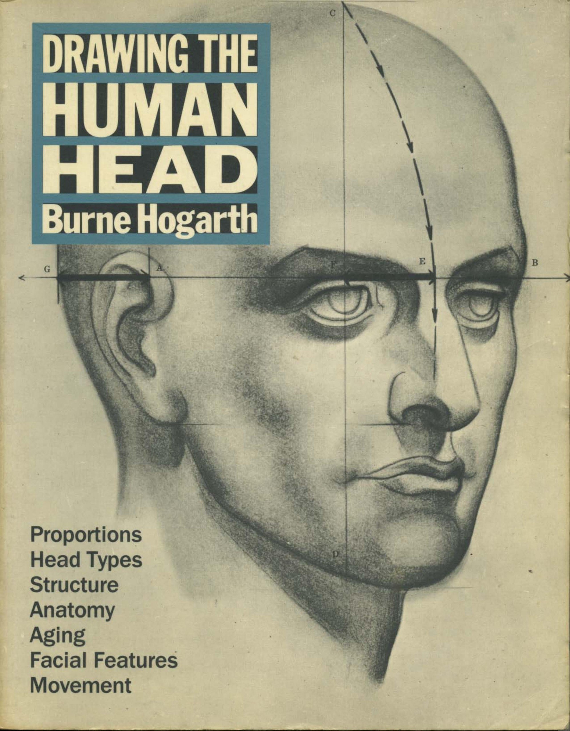 Portada ampliada de DRAWING THE HUMAN HEAD