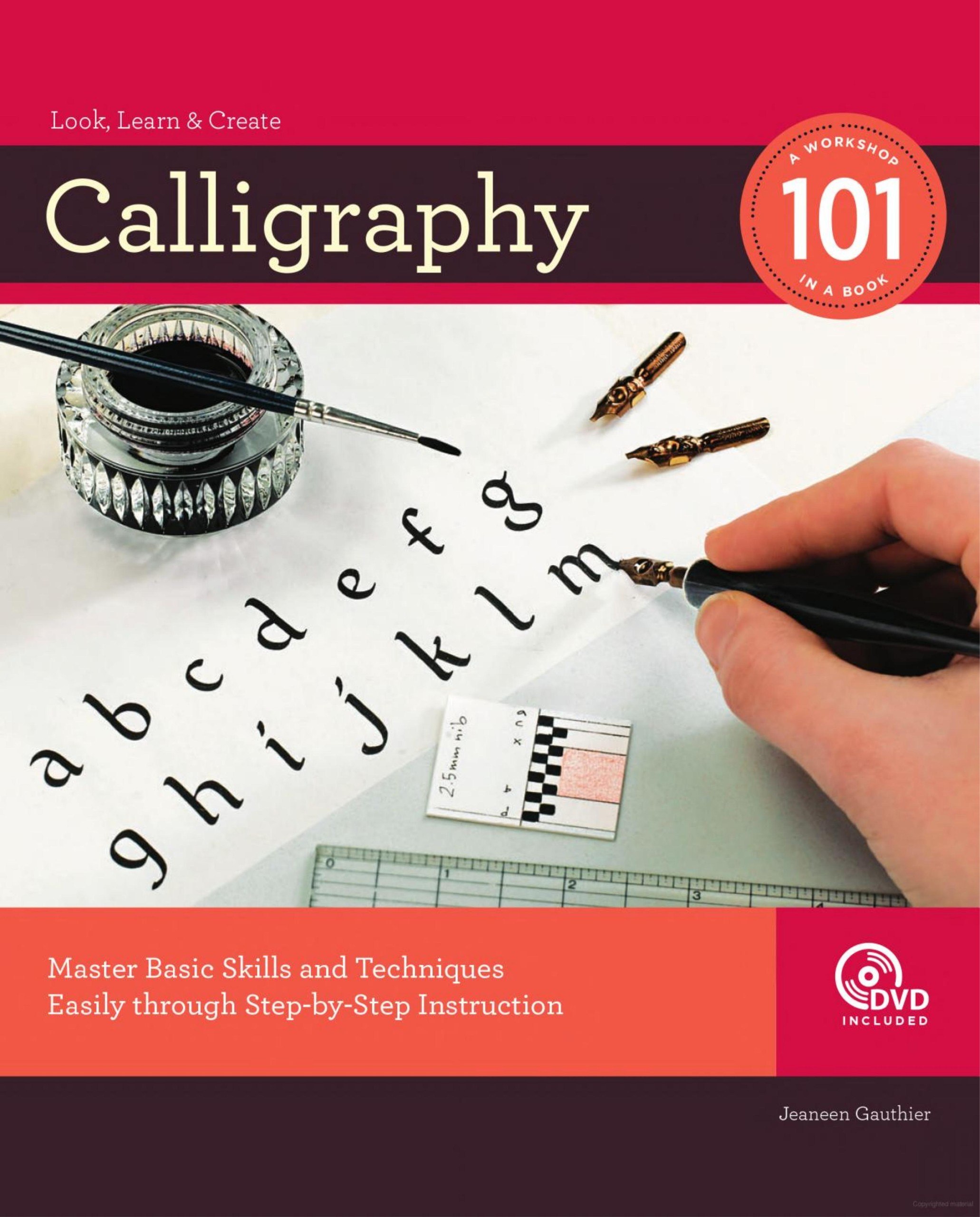 Portada ampliada de Calligraphy