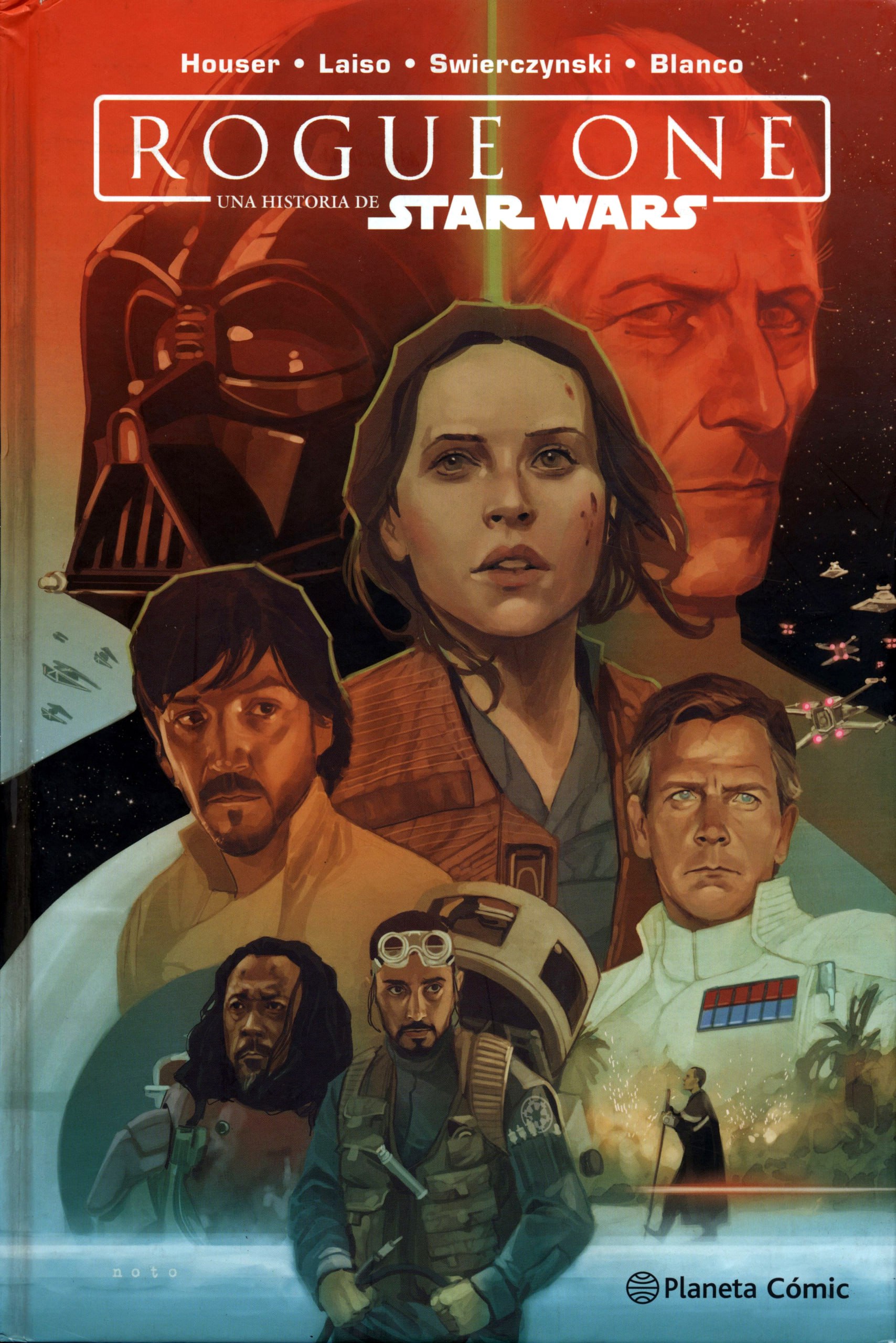 Portada ampliada de ROGUE ONE STAR WARS