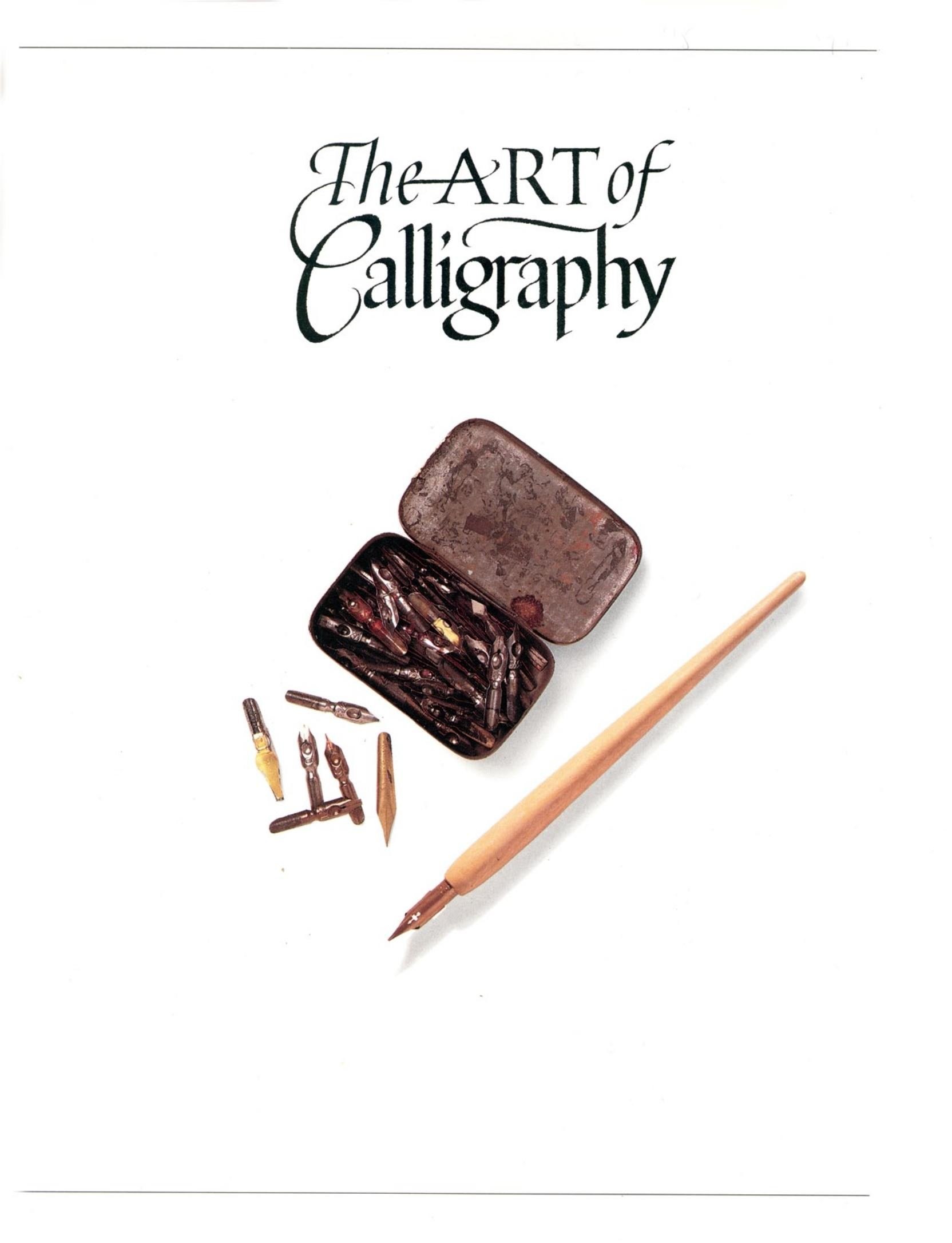 Portada ampliada de The ART of Calligraphy